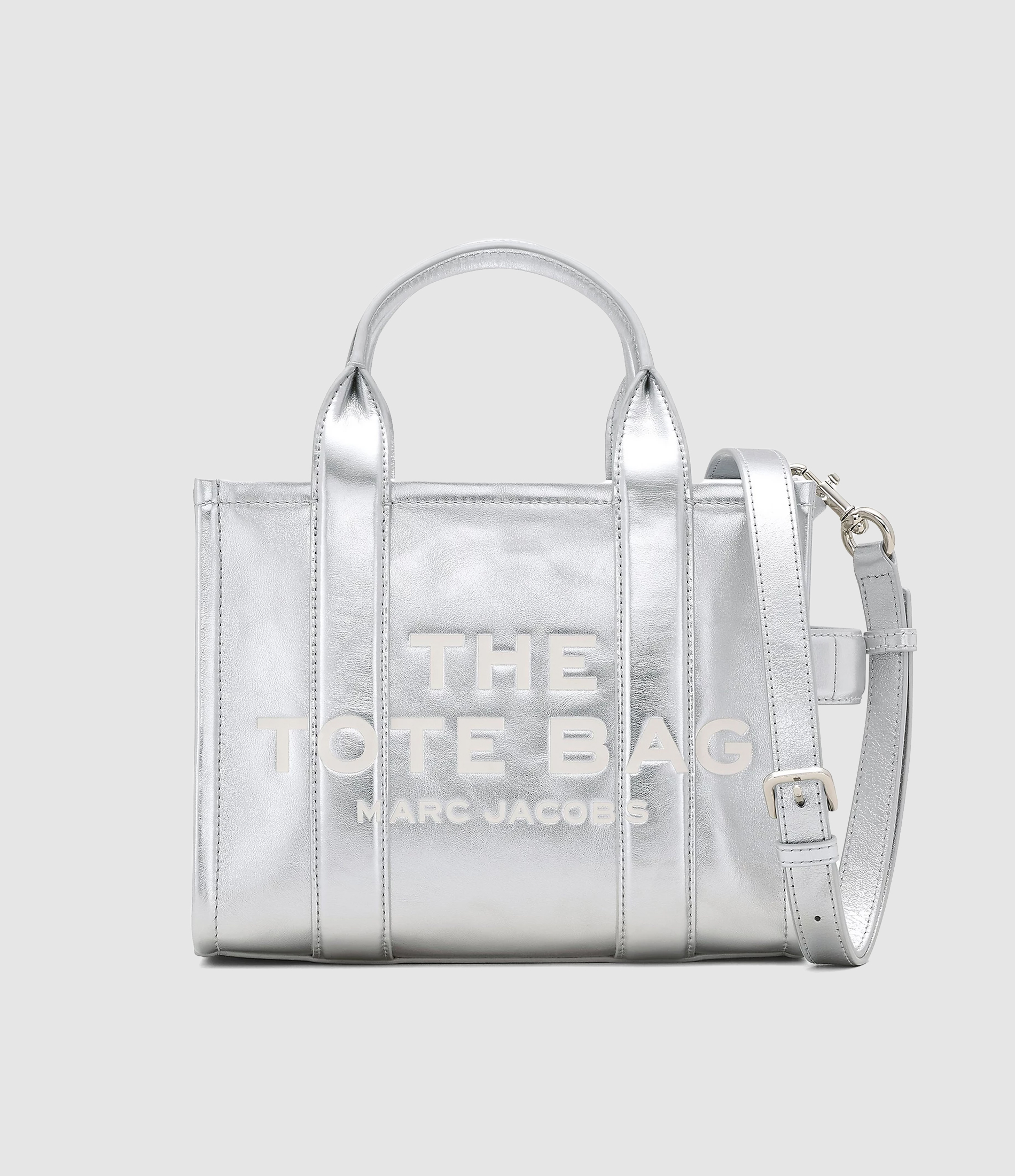 Sac The Small Tote Metallic Silver
