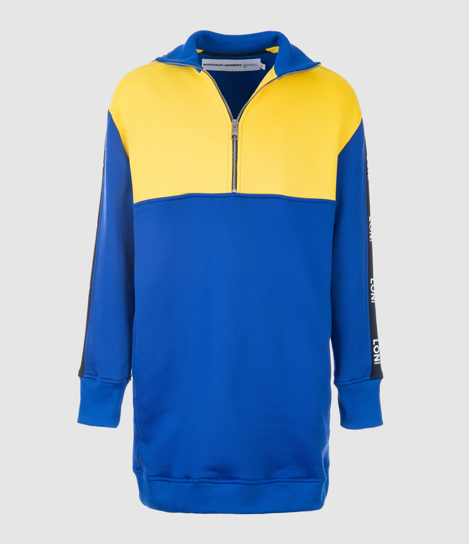 Robe Ricci Coton Biologique Bleu Klein