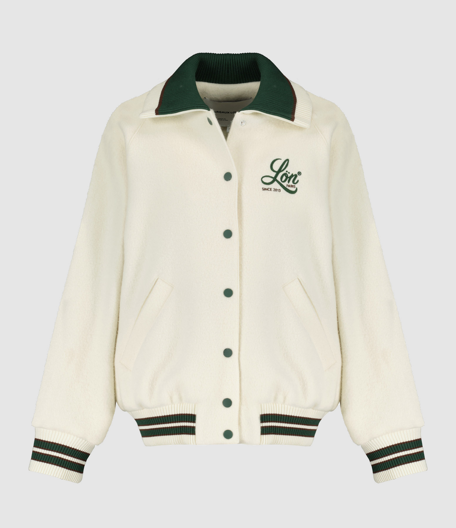 Veste Lewis Laine Écru