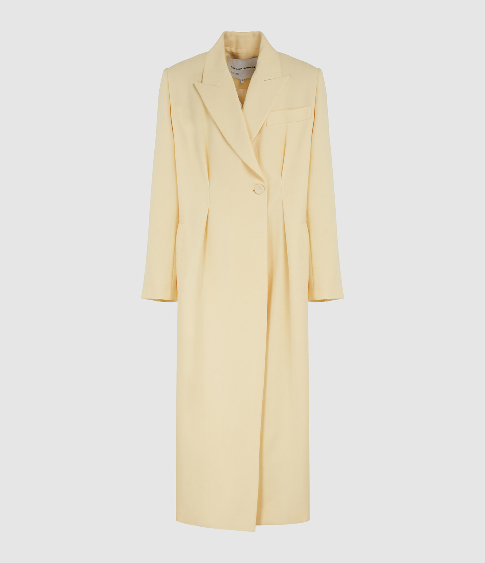 Manteau Butch Pale Yellow