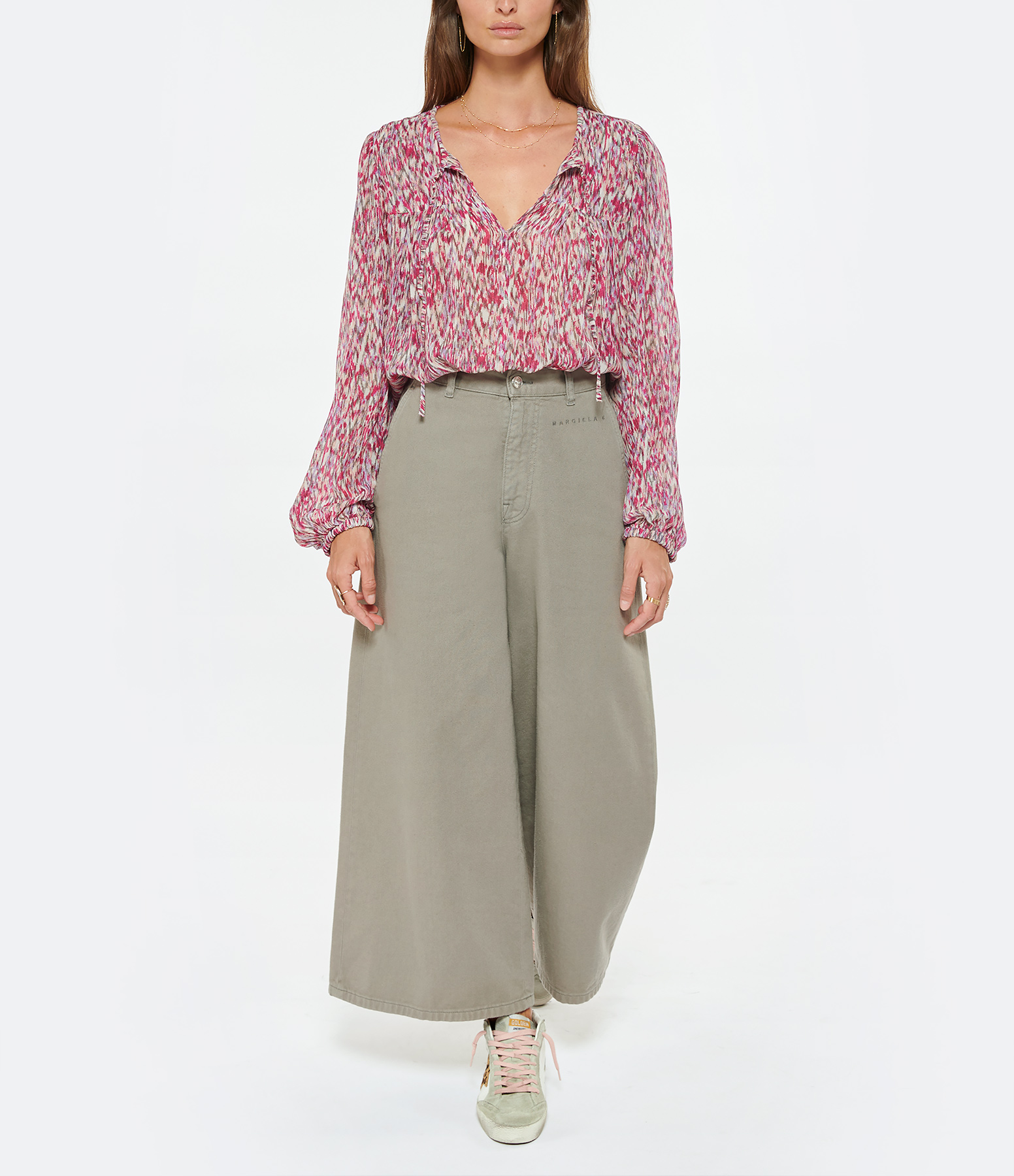 Jean Cinq Poches Coton Gris