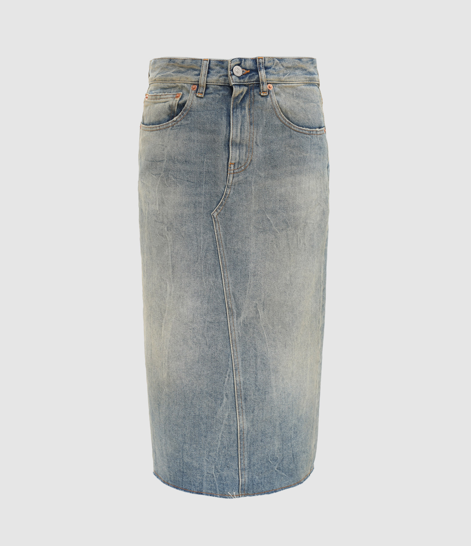 Jupe Midi Blue Sand