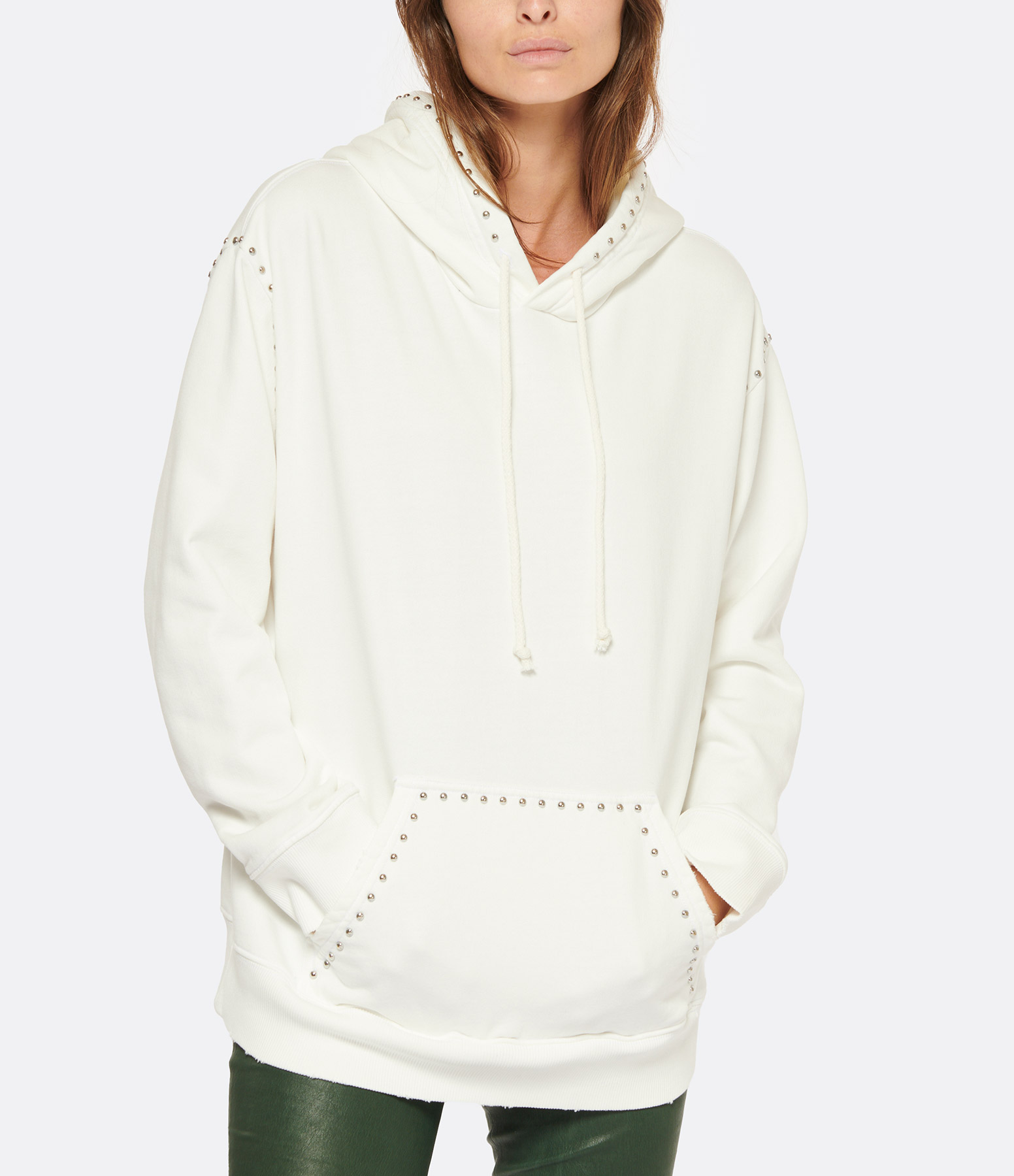 Sweatshirt Blanc, Collection Studio
