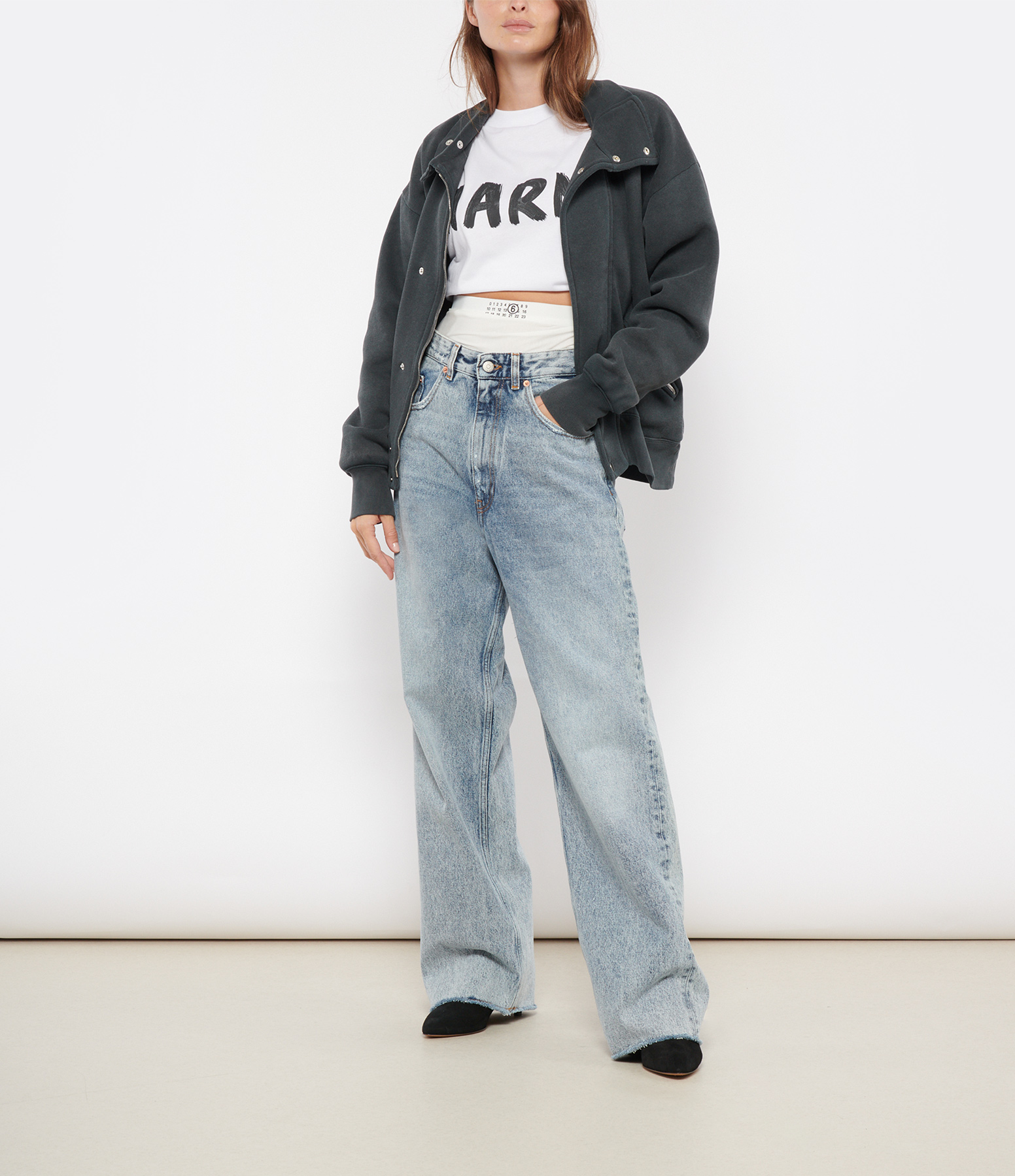 Pantalon 5 Poches Bleu Indigo