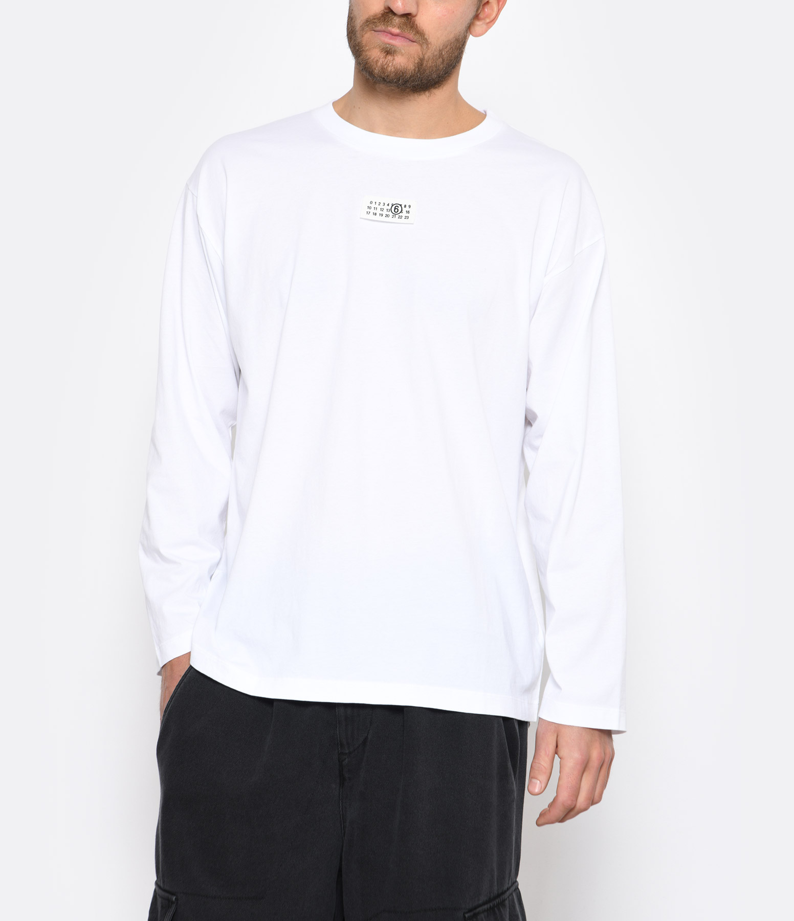 Tee-shirt Homme Coton Blanc