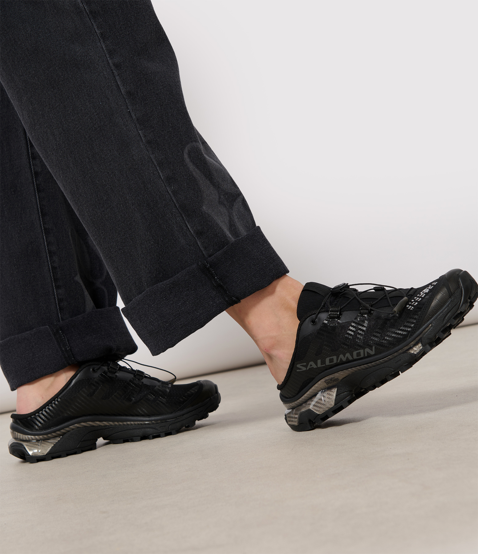 Baskets Homme XT-4 Noir, Collaboration MM6 x Salomon