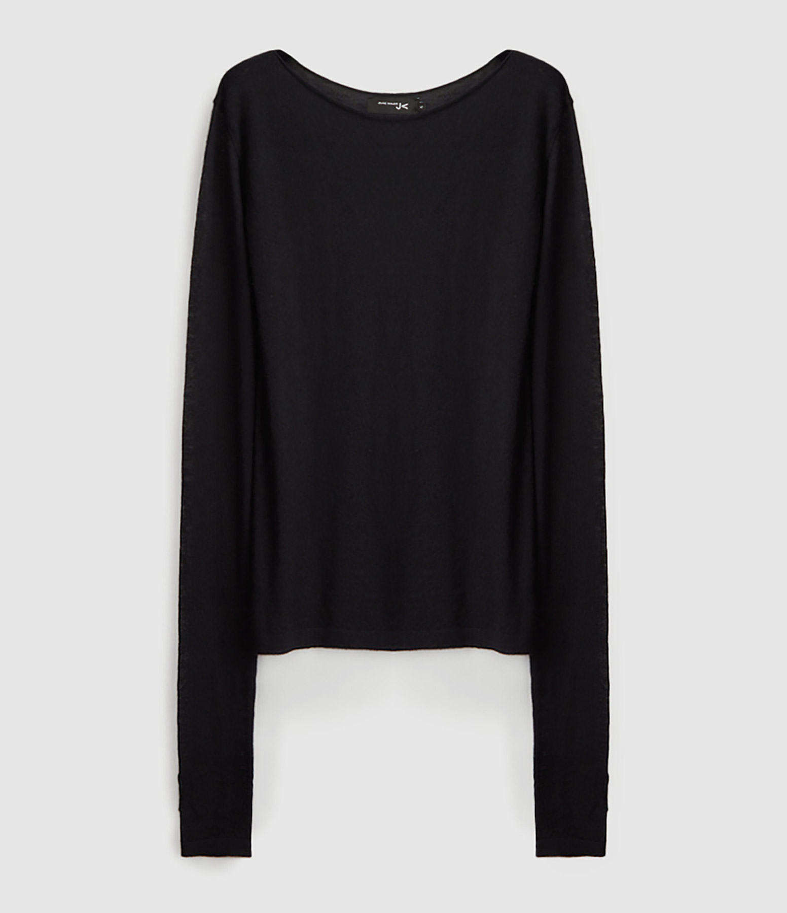 Pull Mobi Maille Cachemire Noir