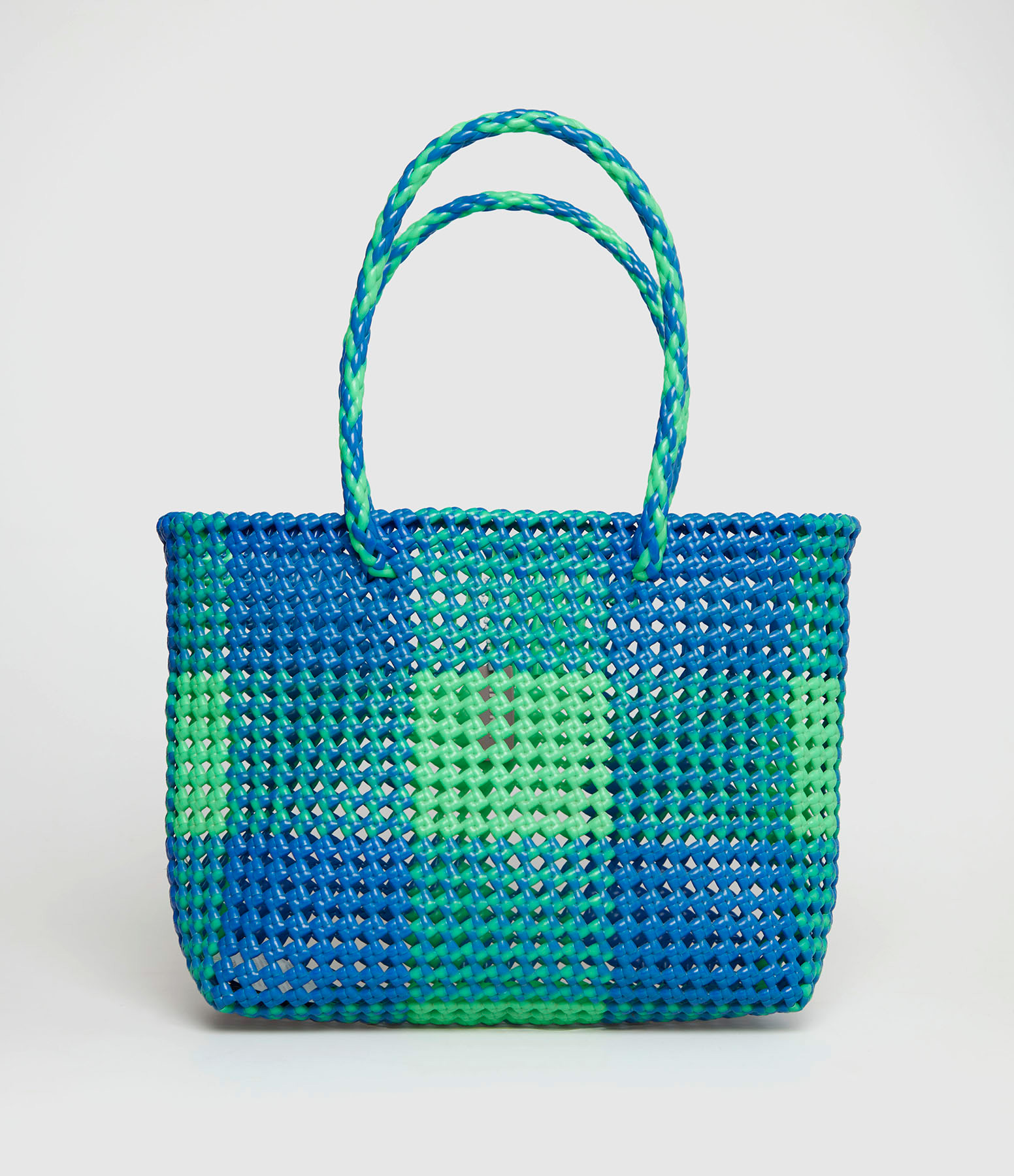 Sac Scoubidou M Bleu Vert Fluo