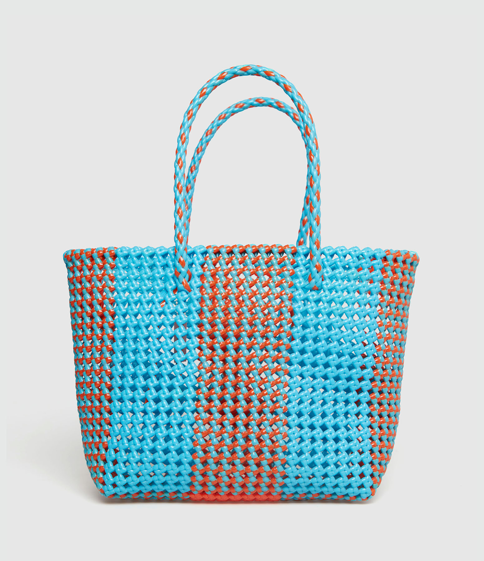 Sac Scoubidou M Orange Bleu