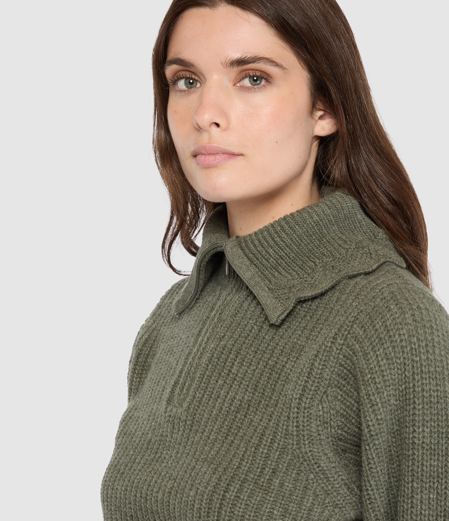 Pull Fantin Kaki Clair