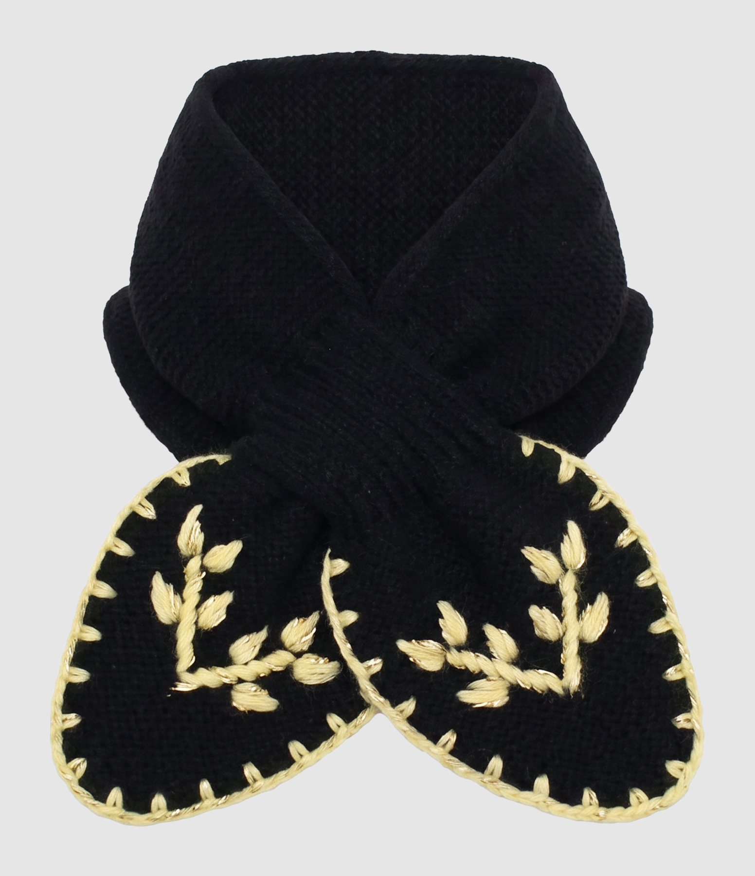 Tour De Cou Dolce2 Noir Profond Or, Capsule Noël