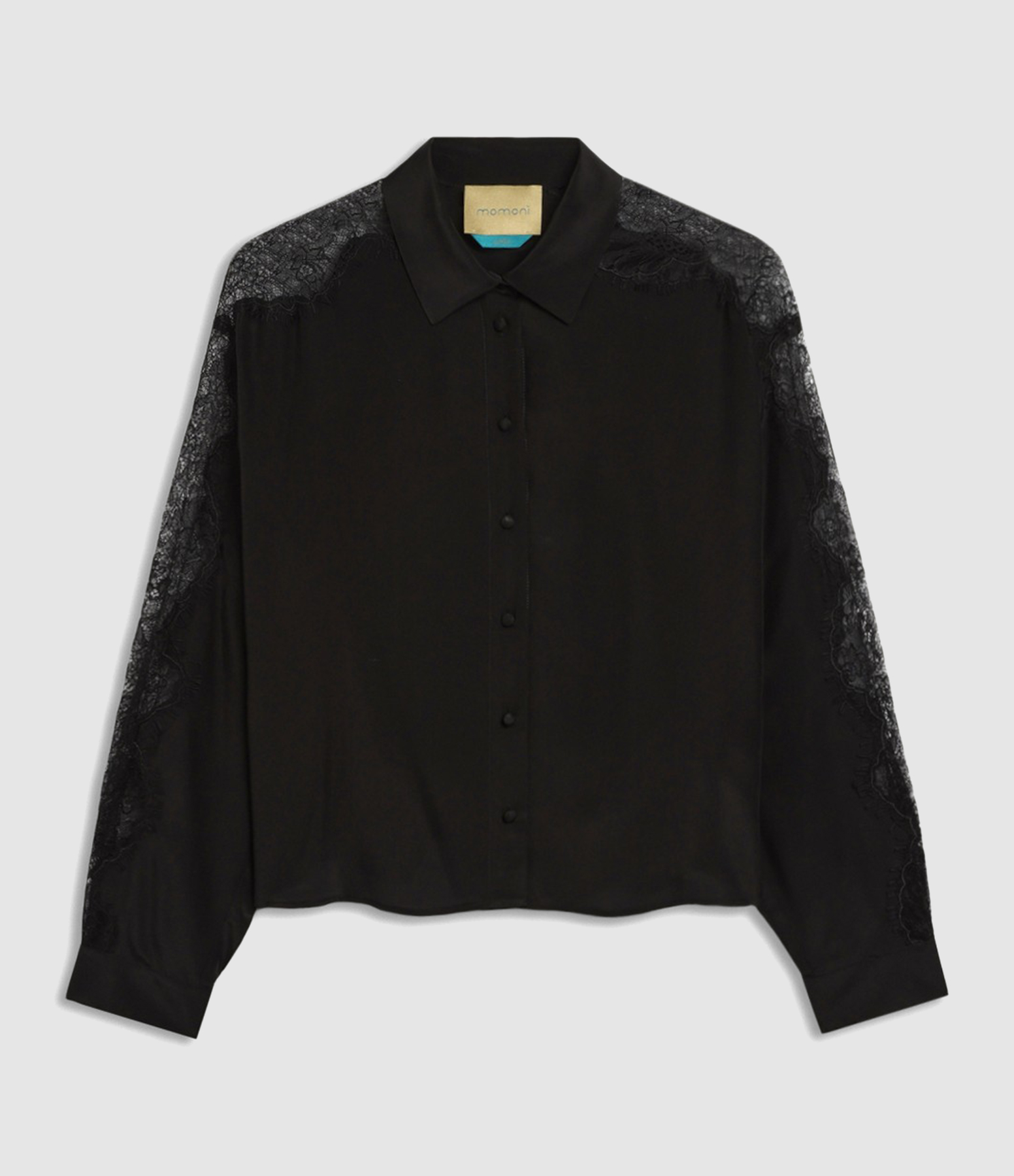 Chemise Soie Vetra Nero