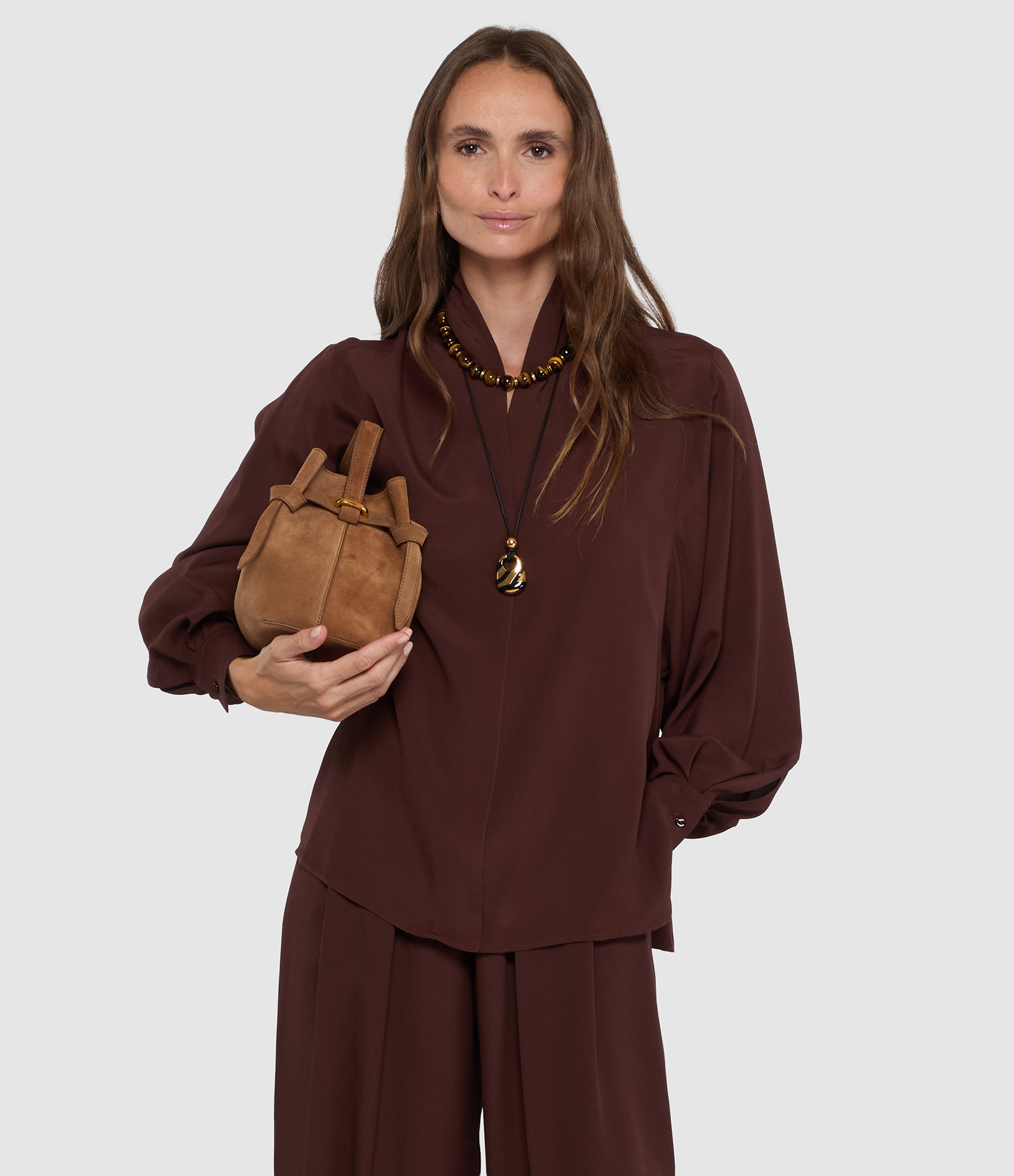 Blouse Margaret Cioccolato