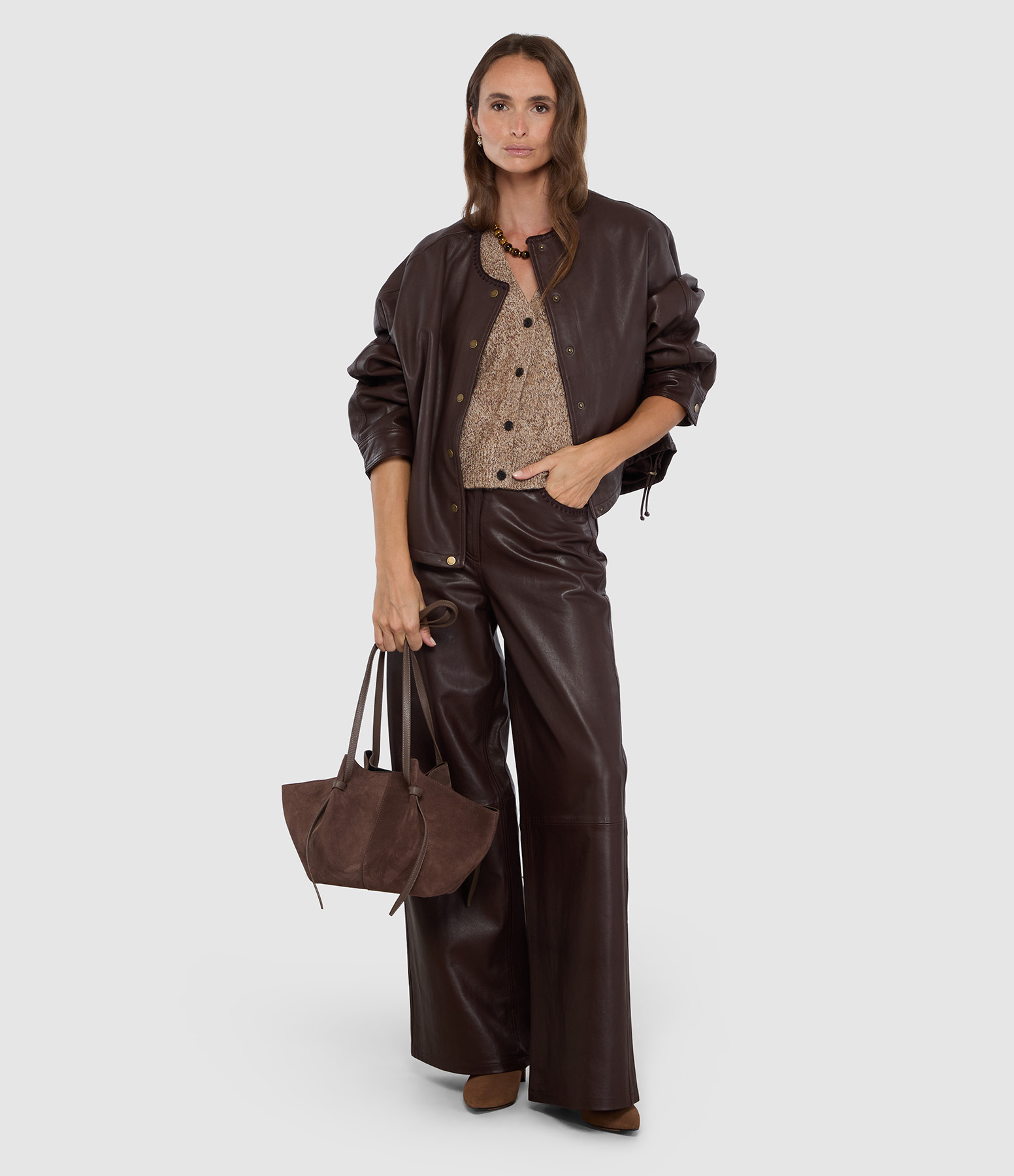 Pantalon Aoki Marrone