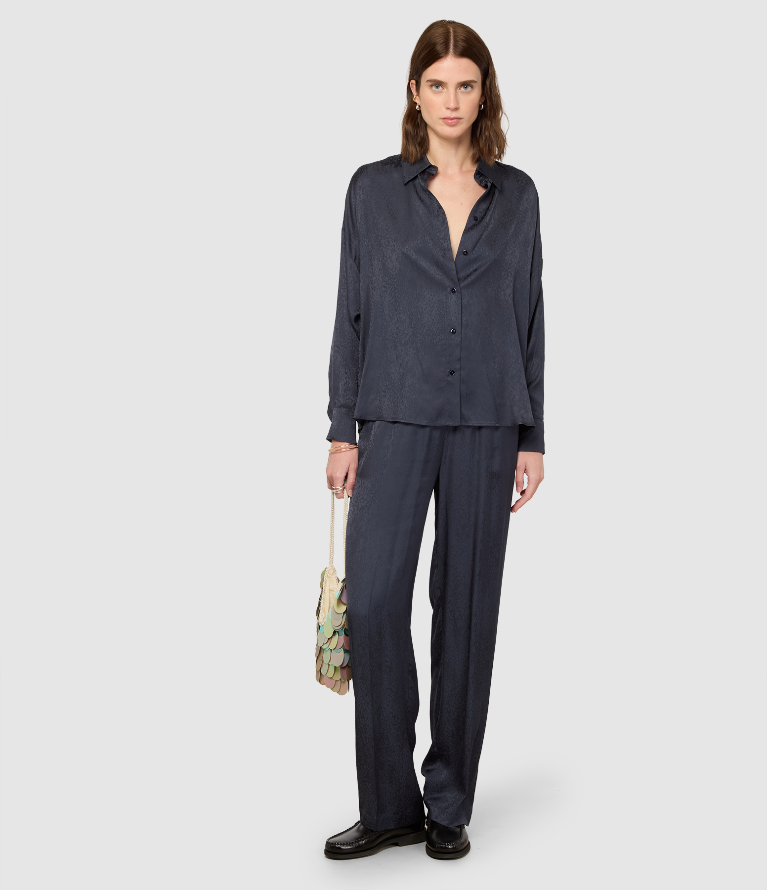 Pantalon Mynstur Blu Marino