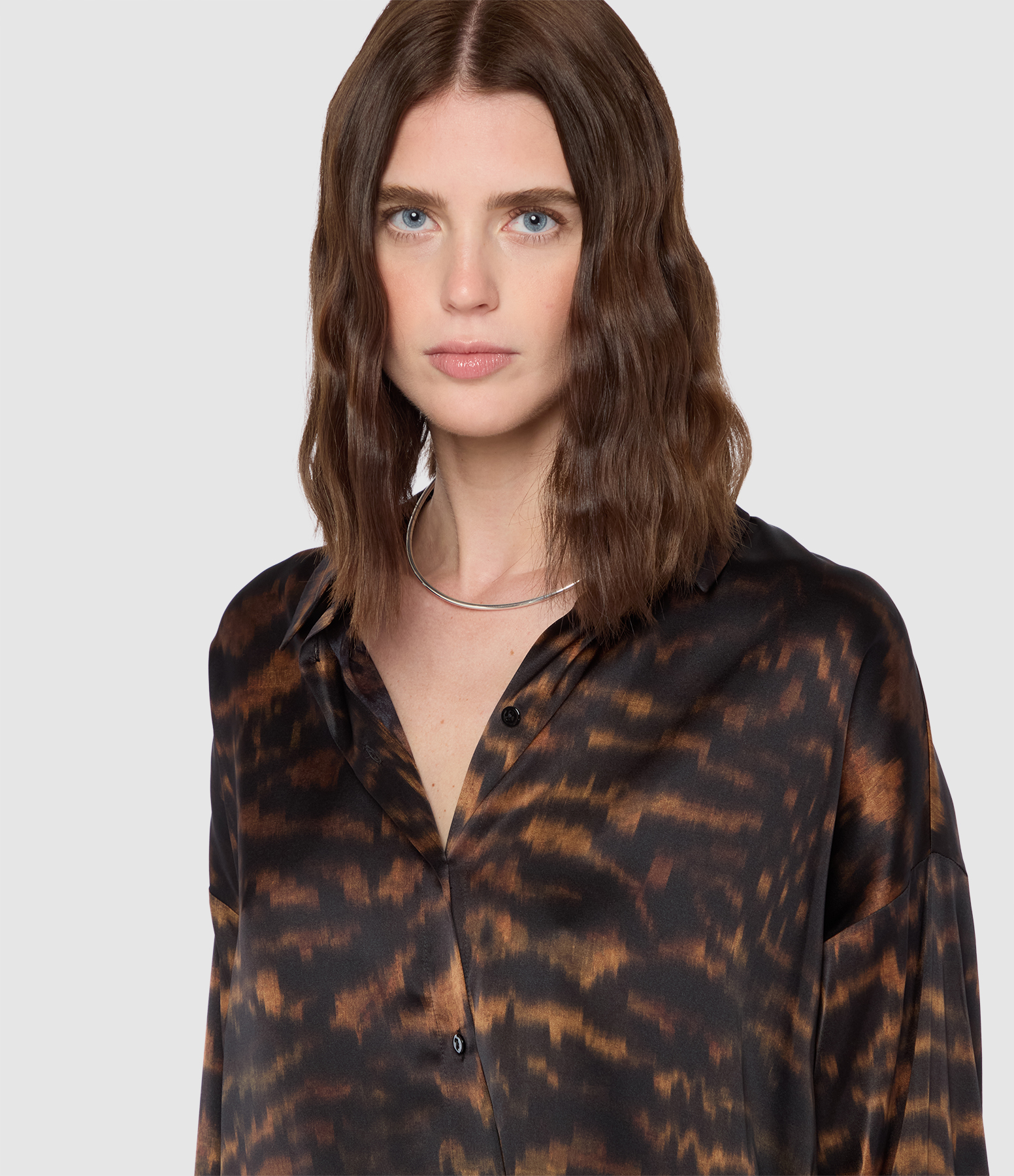 Chemise Flau Nero/Caramello