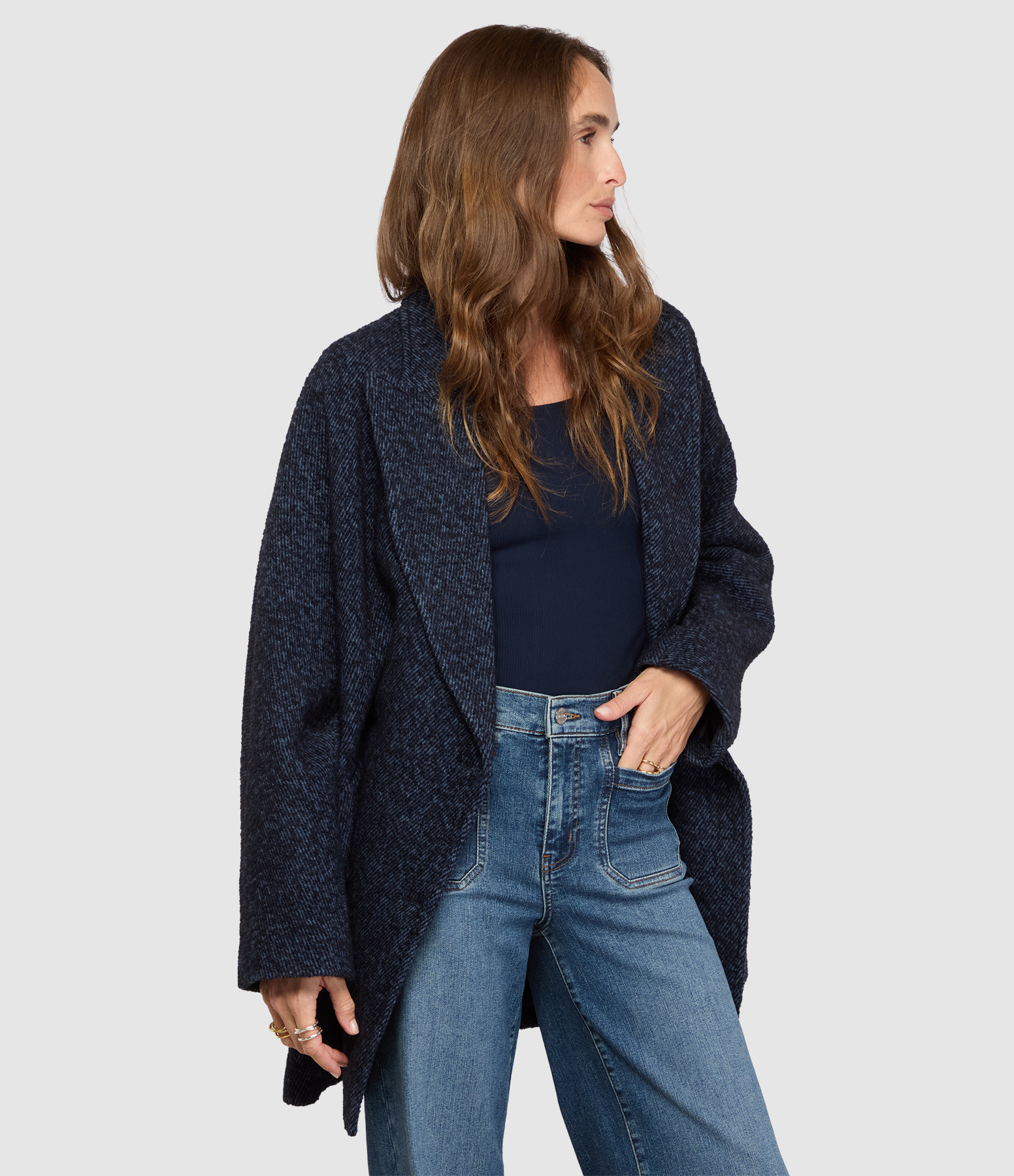 Manteau Siva Blu Marino