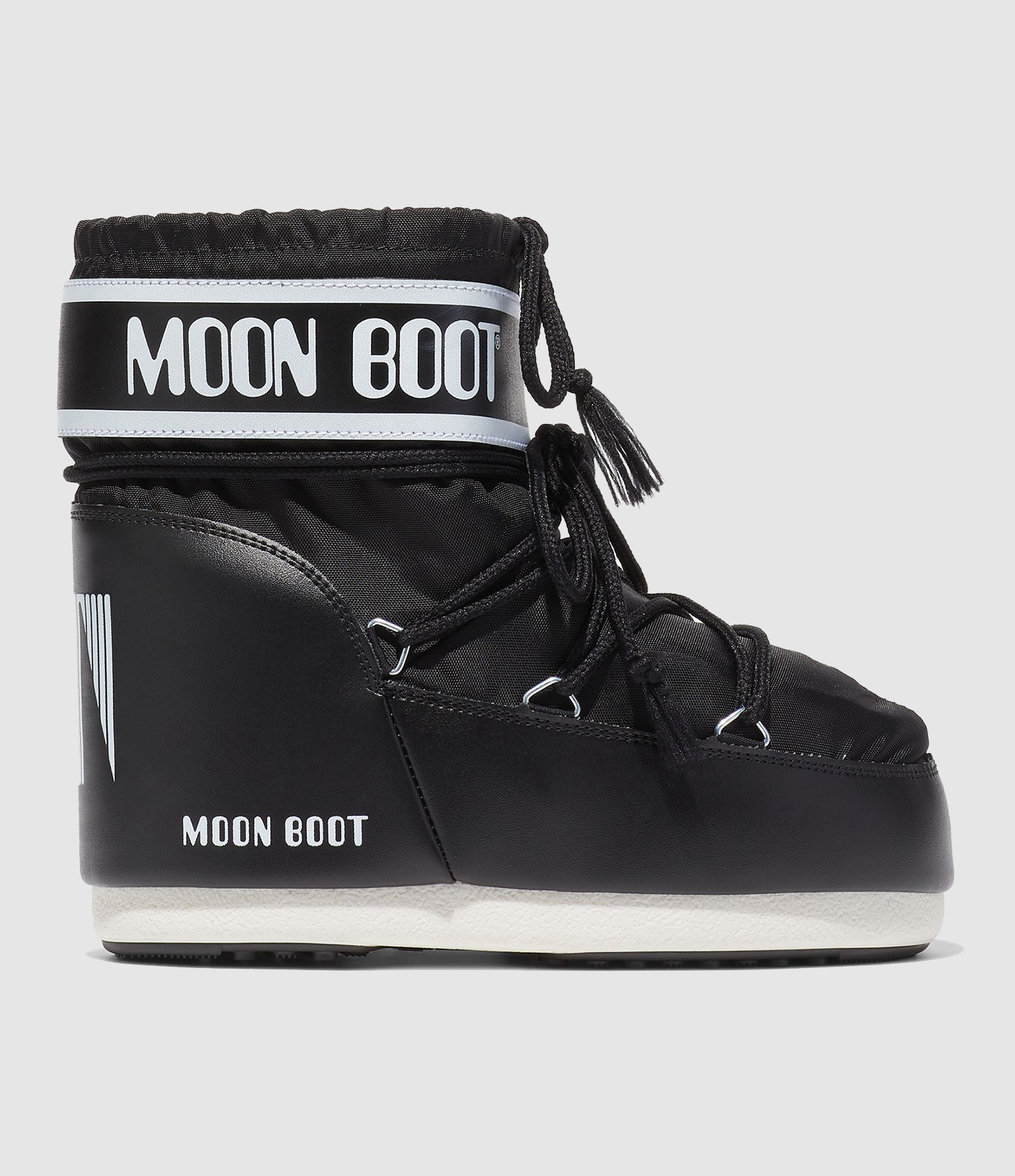 Moon Boot Icon Low Nylon Black