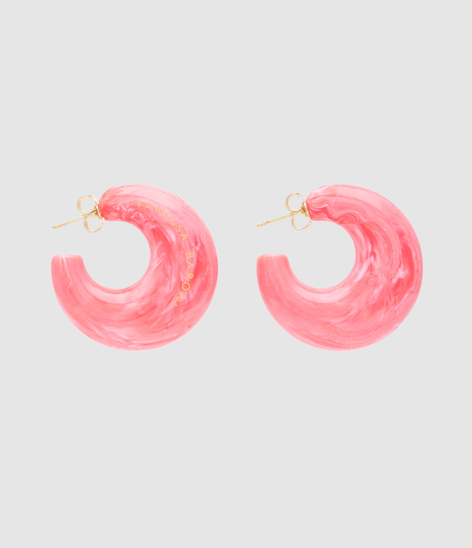 Boucles d'oreilles Moon Strawberry Icecream