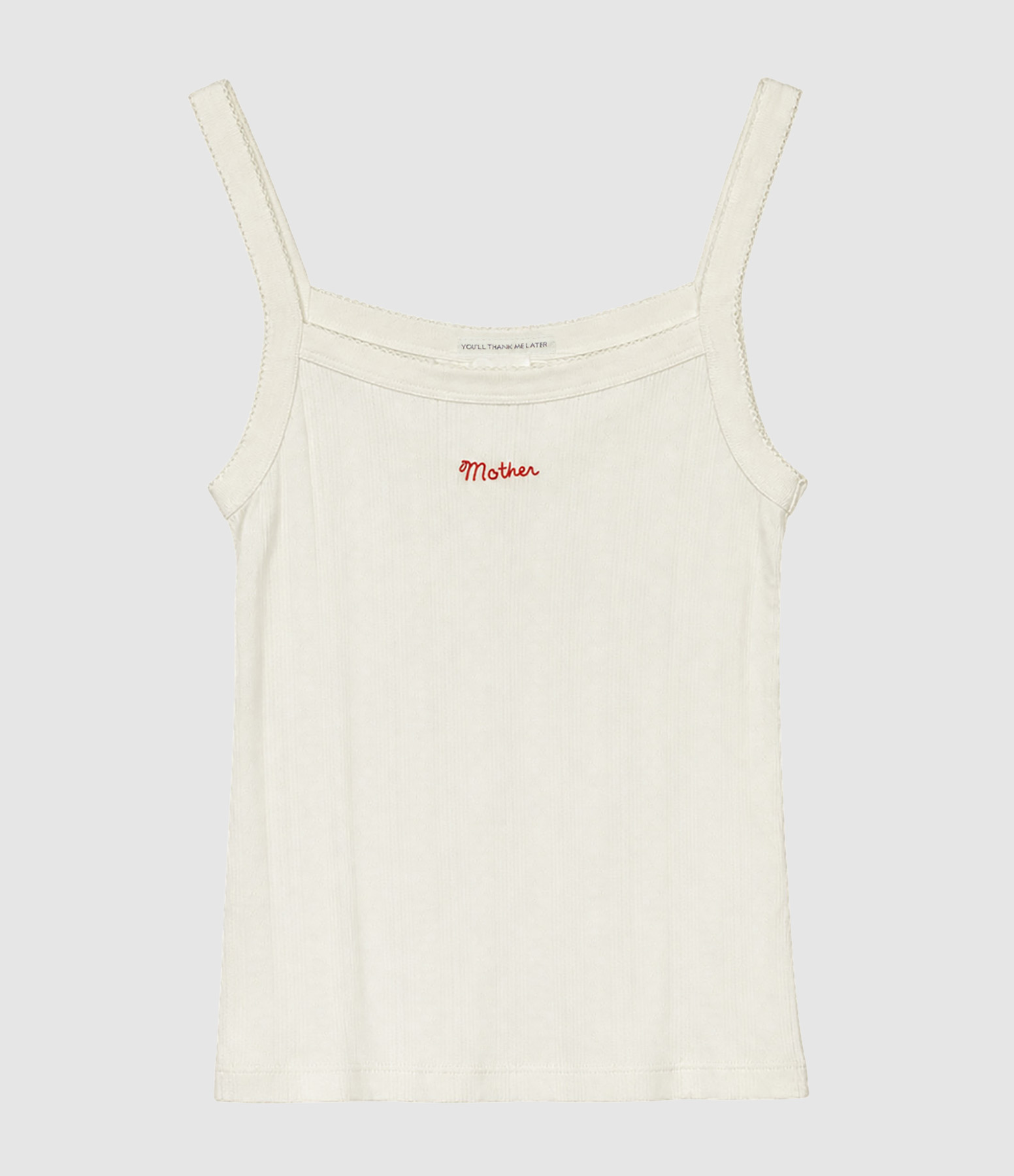 Top The Teeny Weeny Tank Whisper White