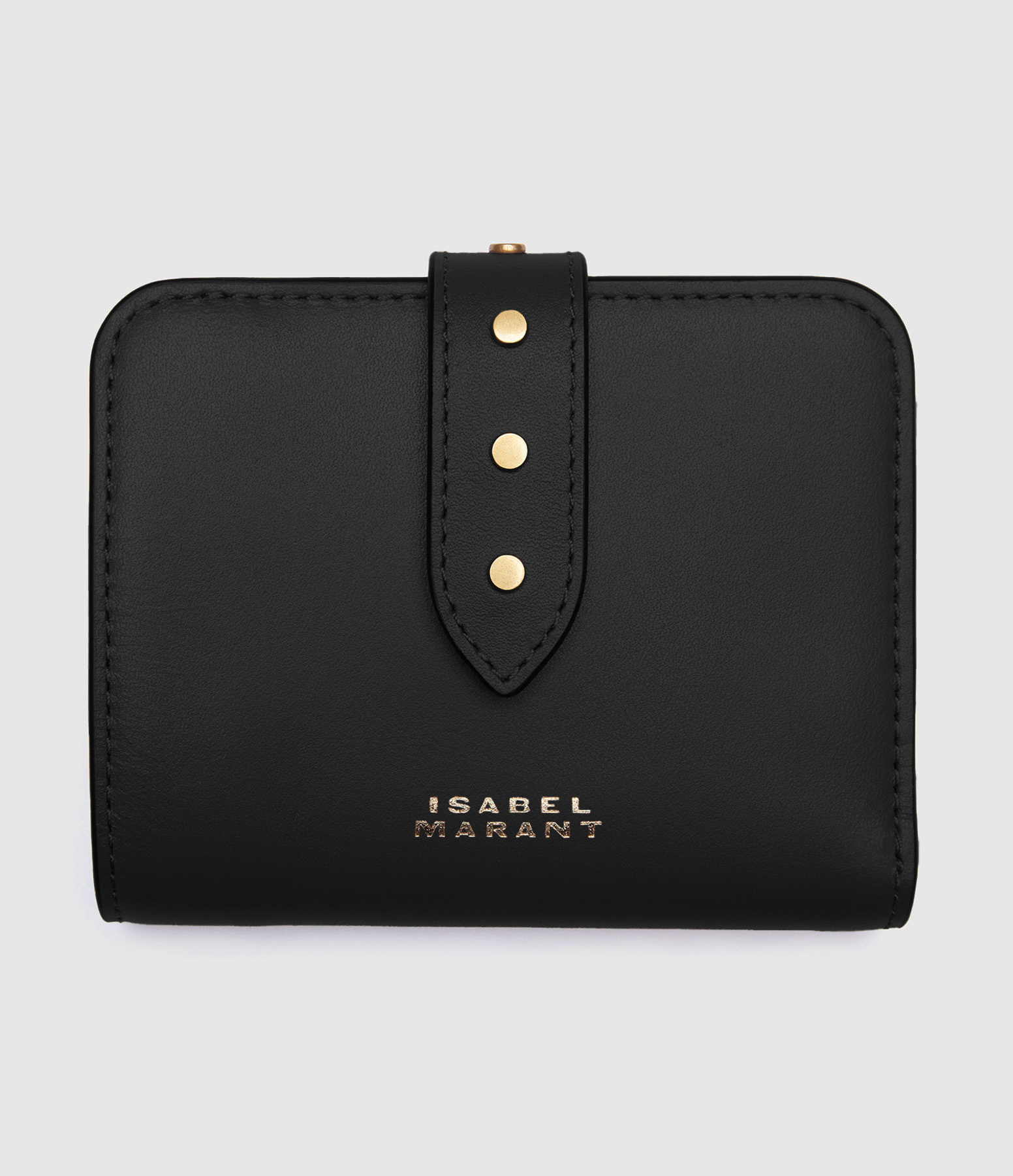 Porte-monnaie Leather Noir