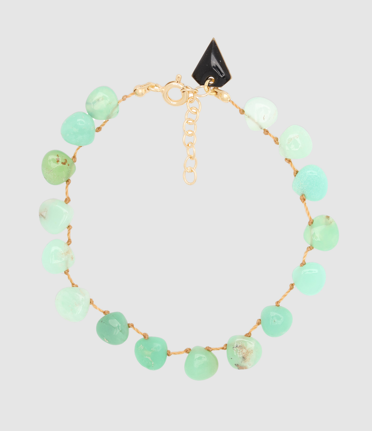 Bracelet Poire Chrysoprase