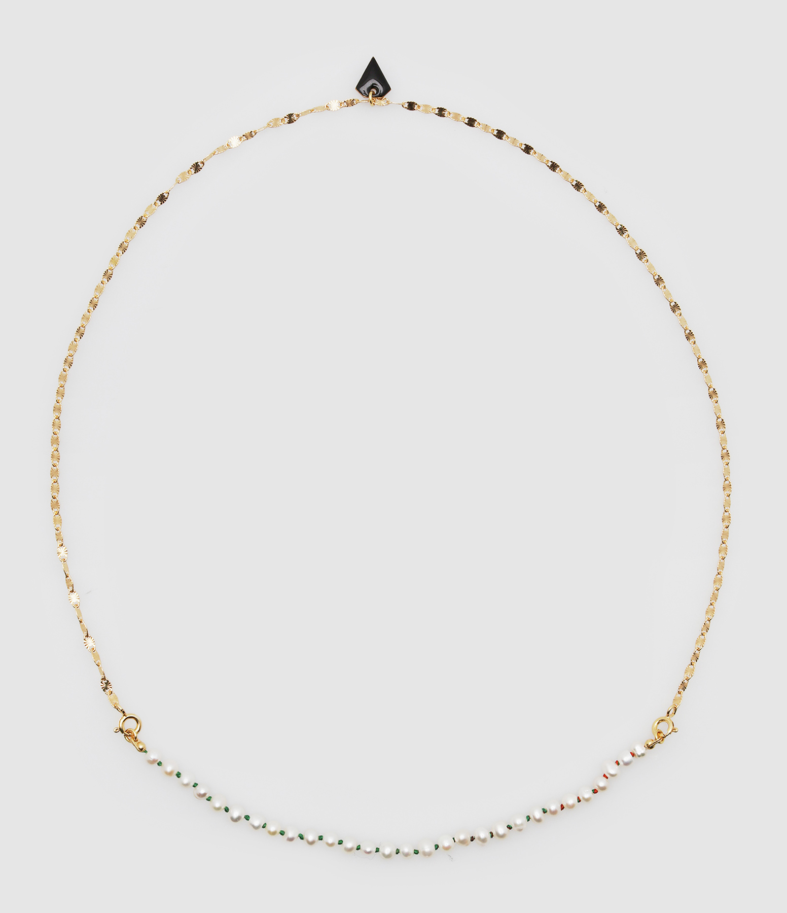 Collier Candies Chaîne Soleil Perle