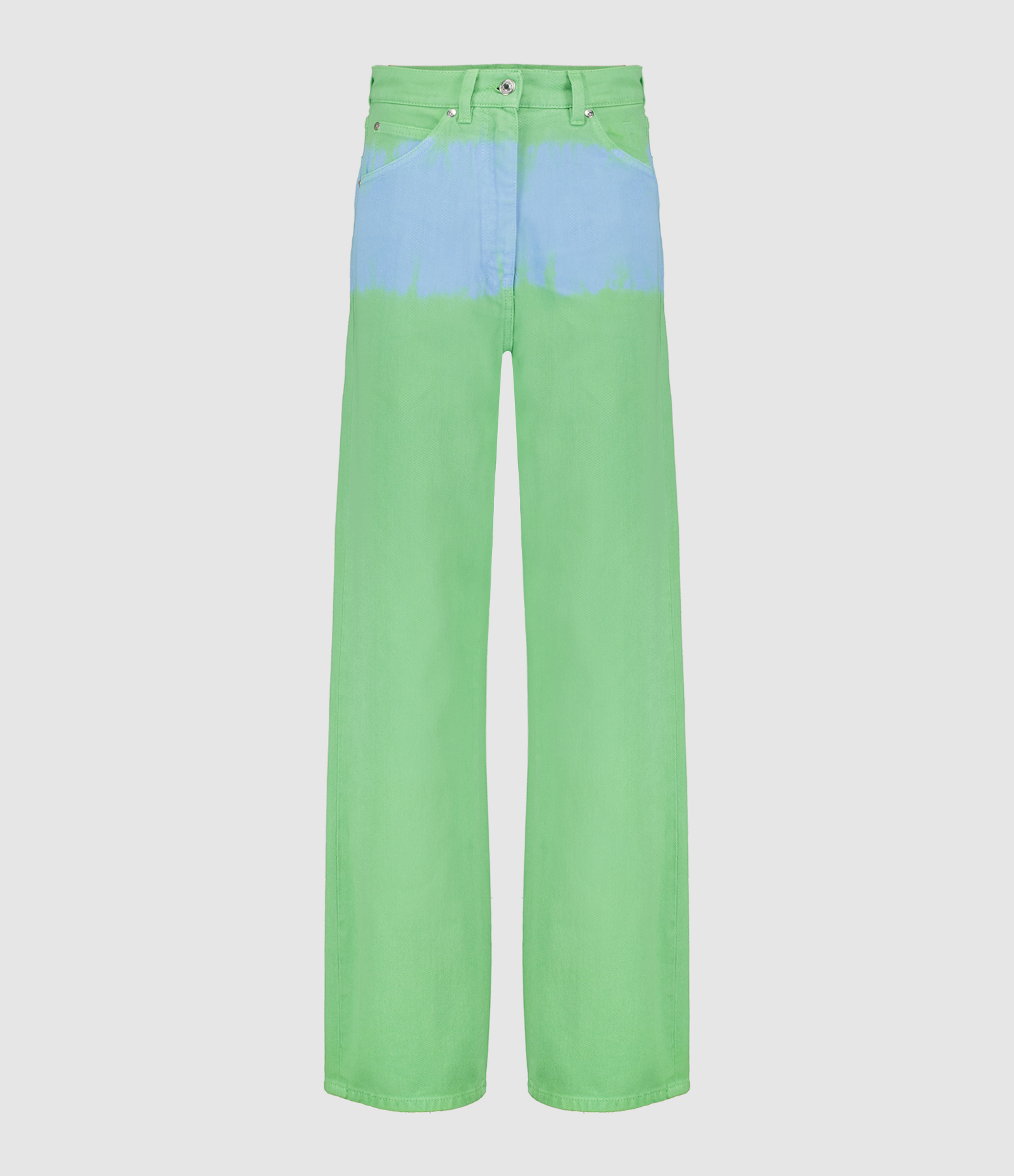 Pantalon Coton Vert