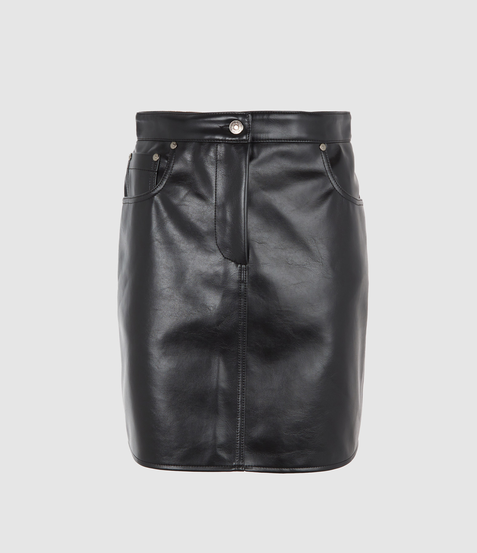 Jupe Cuir Noir