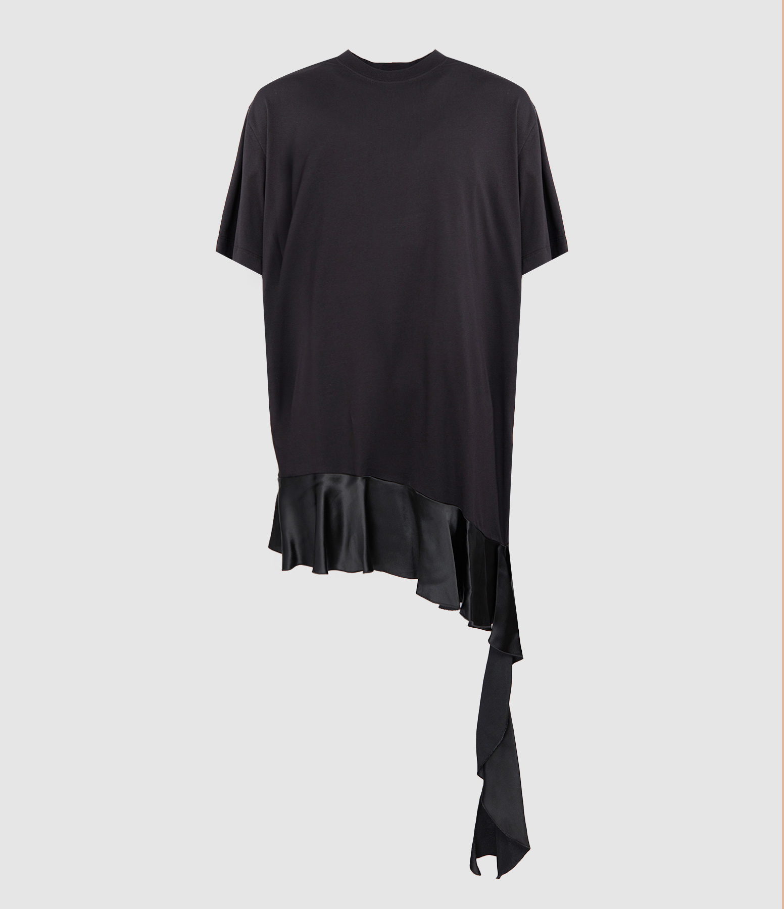 Robe Courte Coton Noir