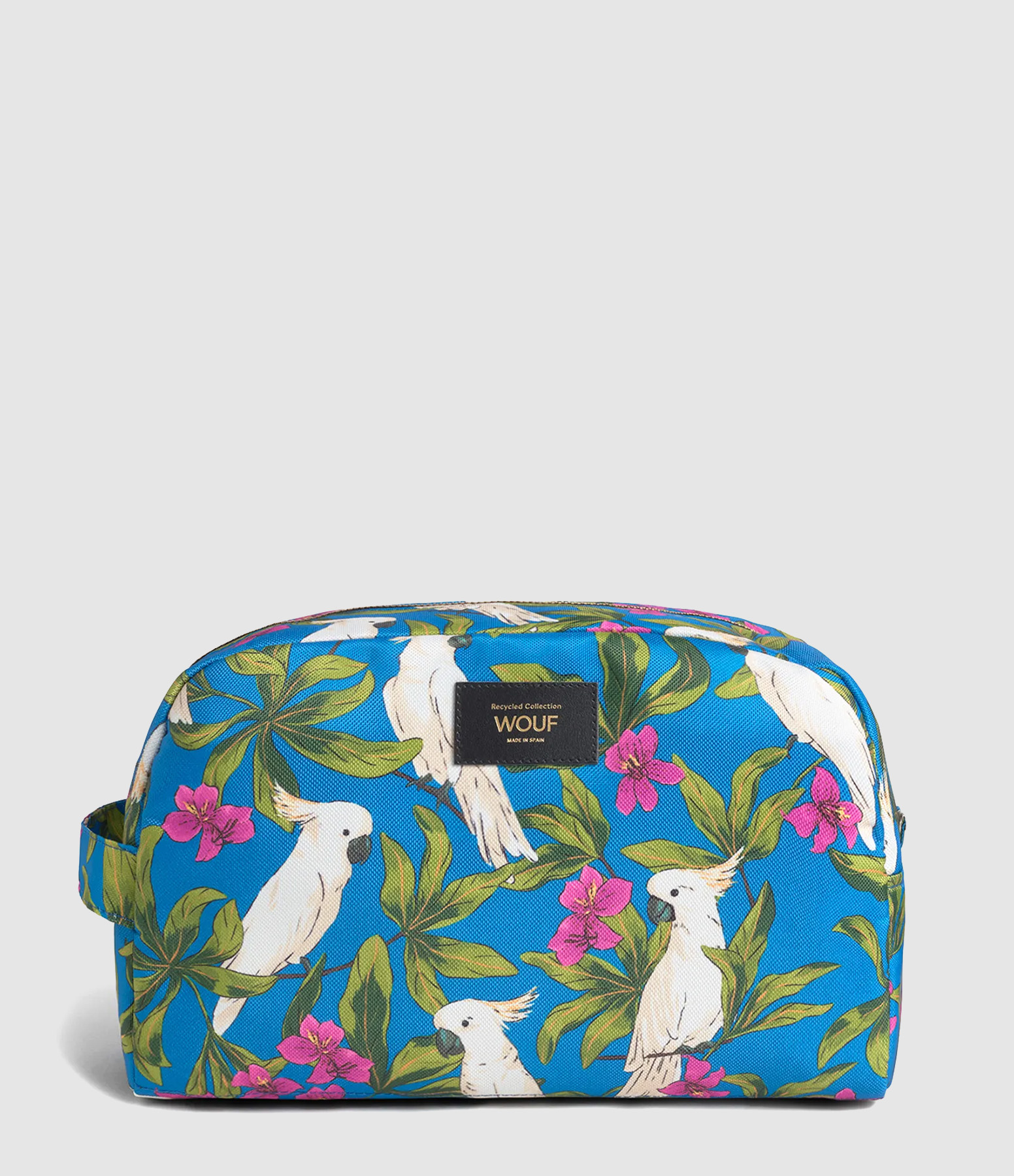 Grande Trousse de Toilette Gaia Bleu