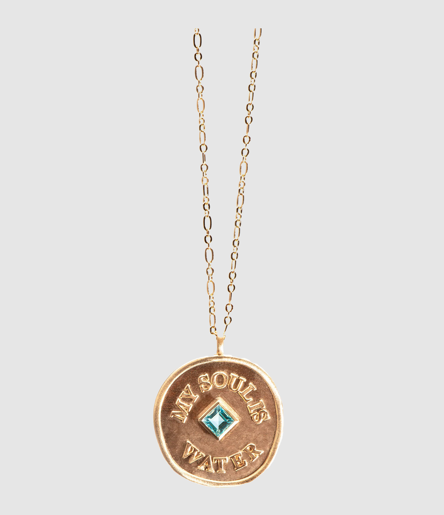 Collier My Soul is Water Doré