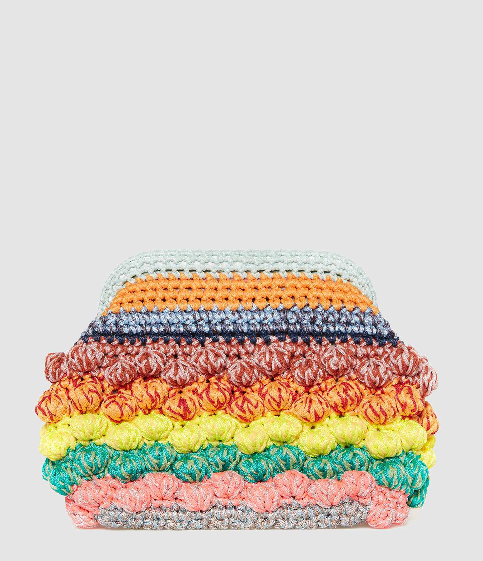 Sac Popcorn Clutch Multicolor