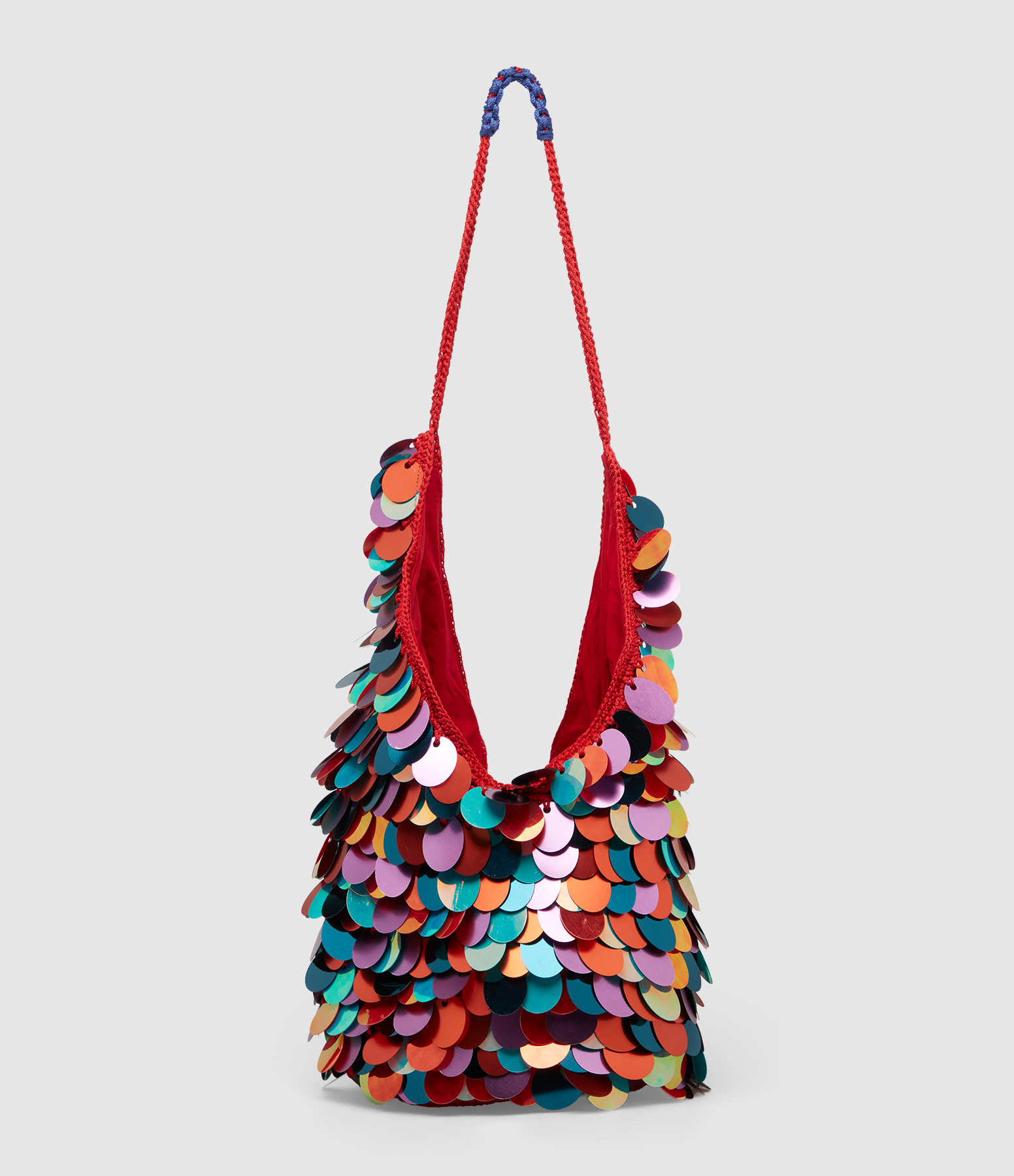 Sac Hilal Large Multicolor Green Lila