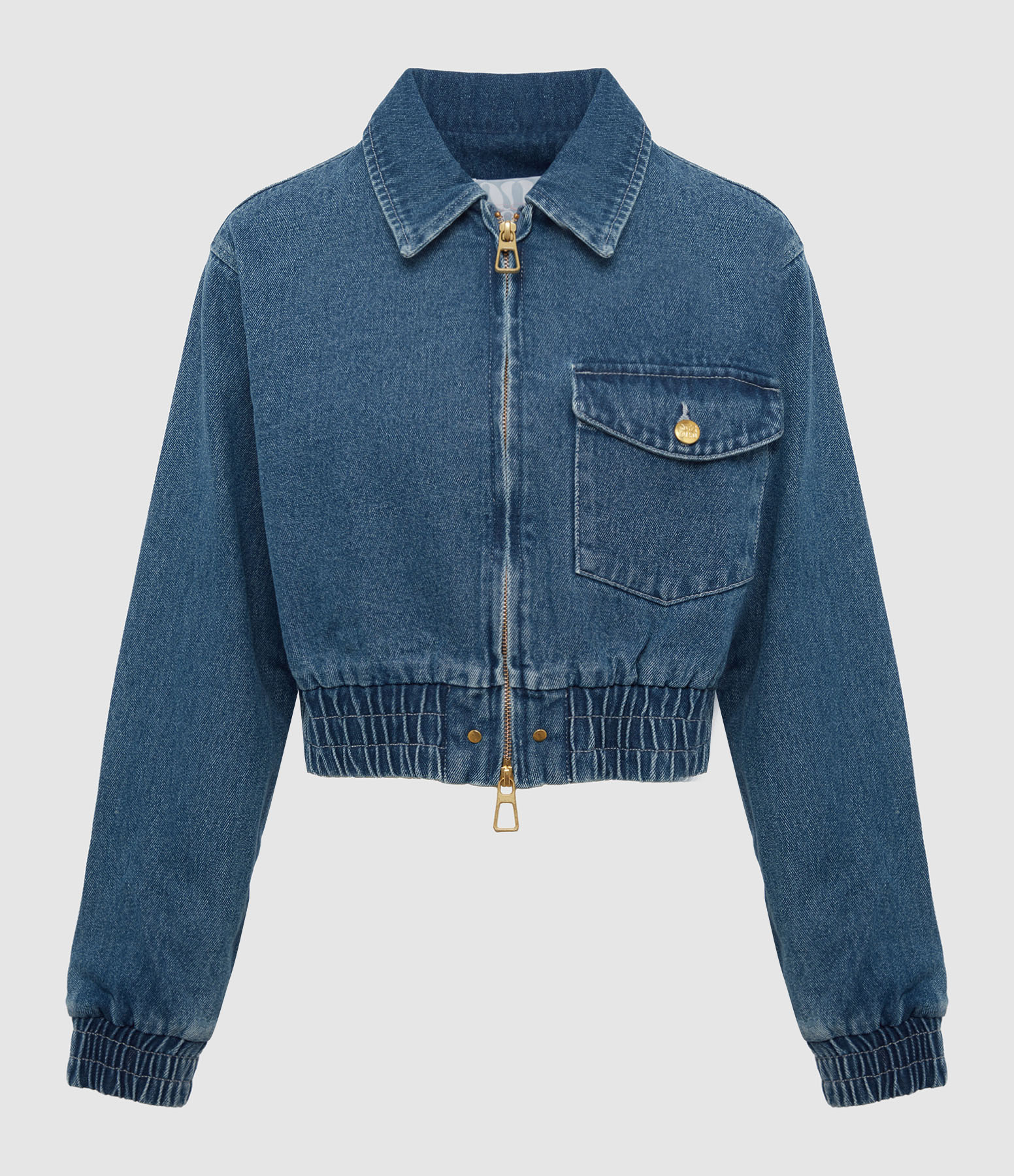 Bomber Denim Mediteranee