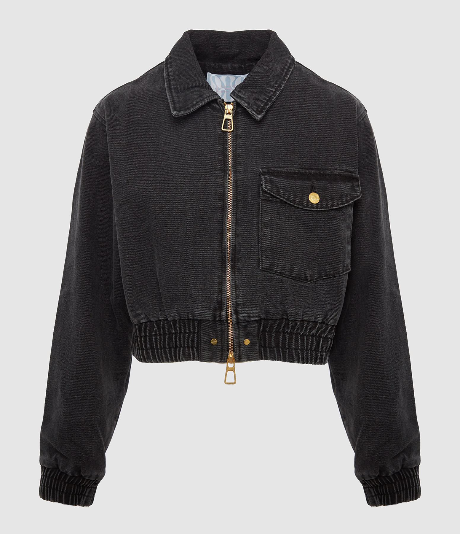 Bomber Denim Obsidien