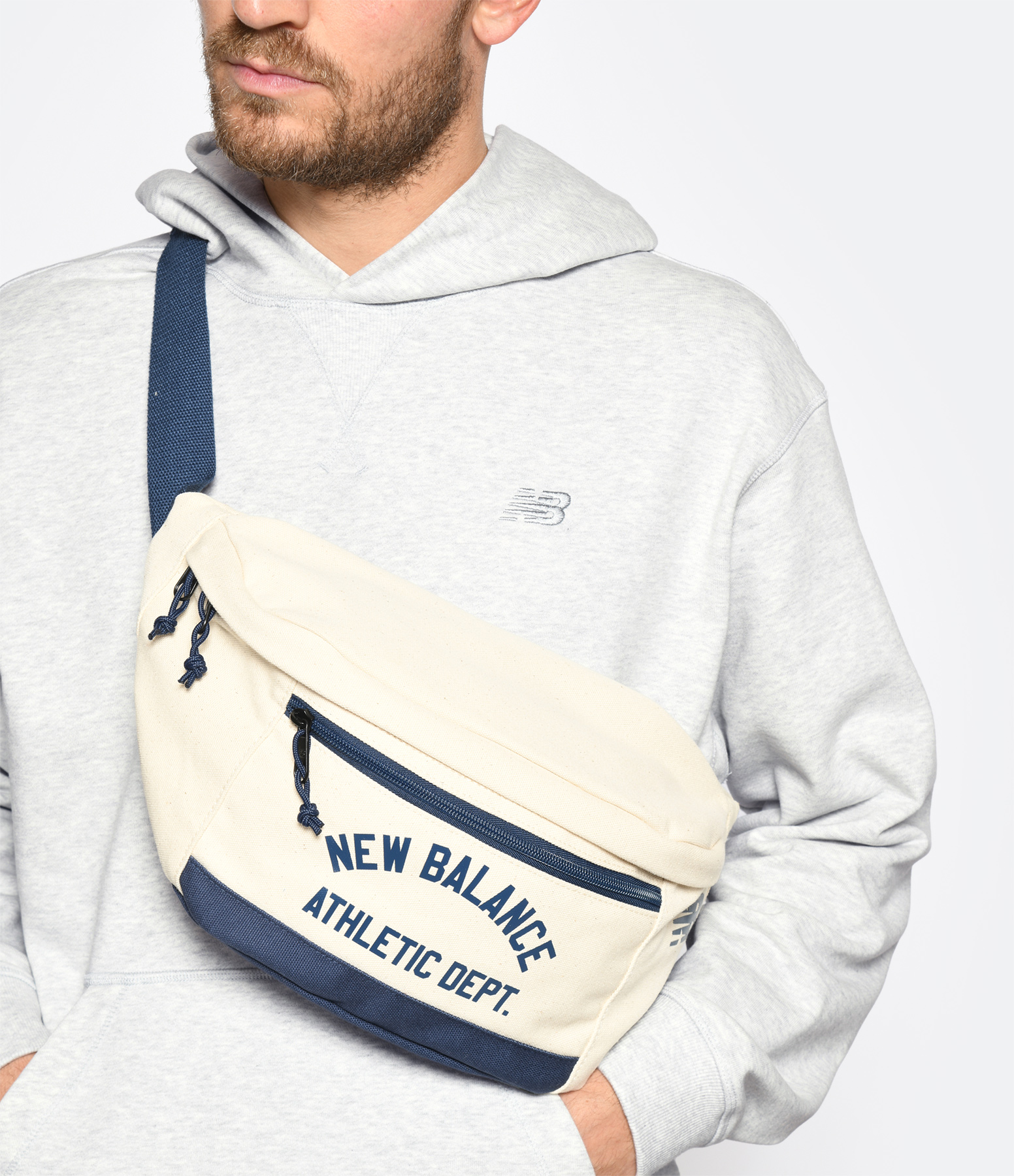 Sac Unisexe Banane Canvas Bleu