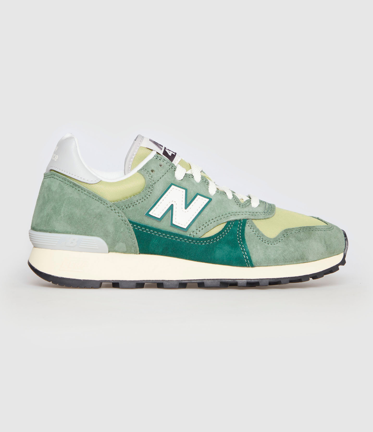 Baskets 475 Cuir Everglade Green