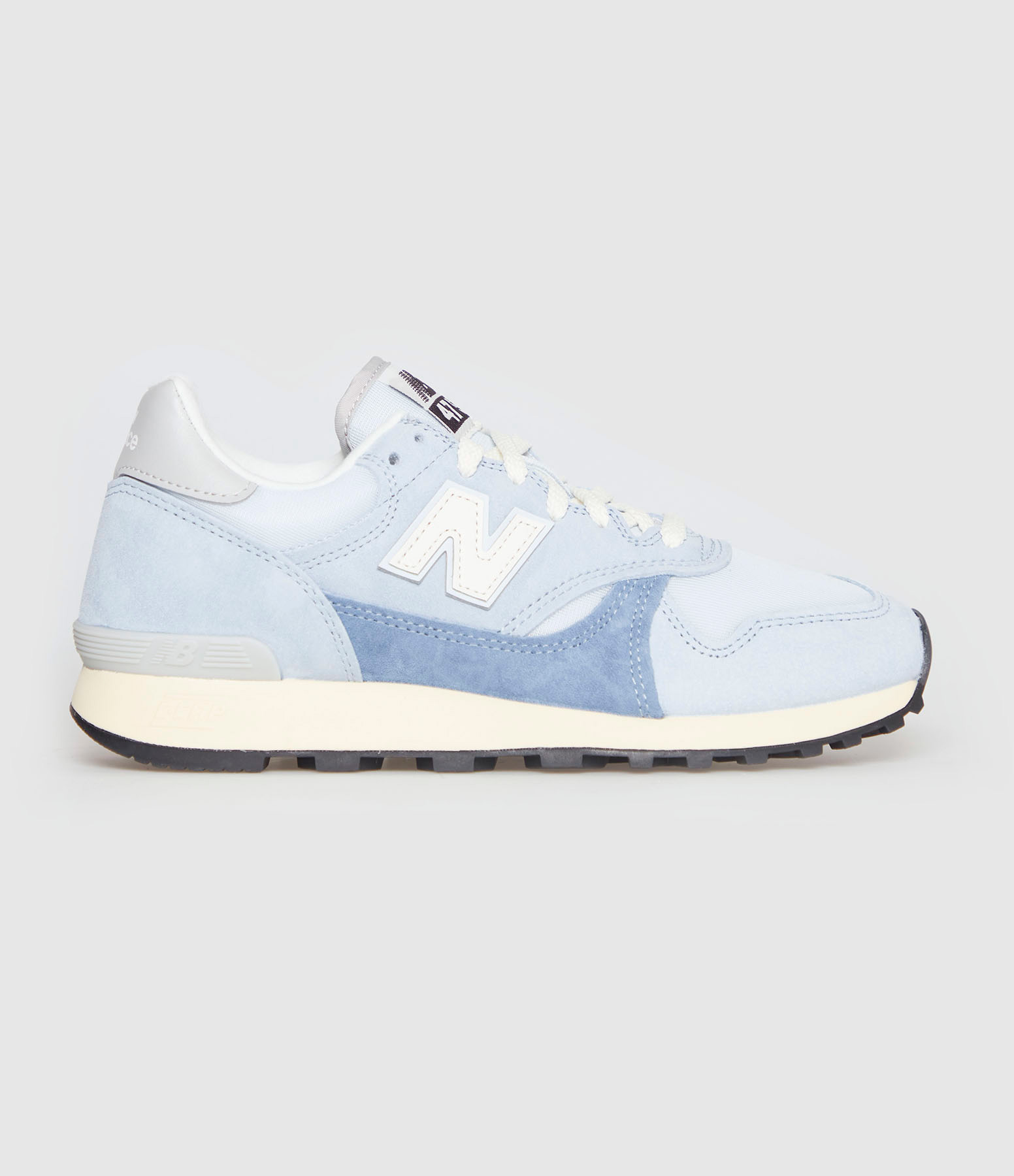 Baskets 475 Cuir Quarry Blue