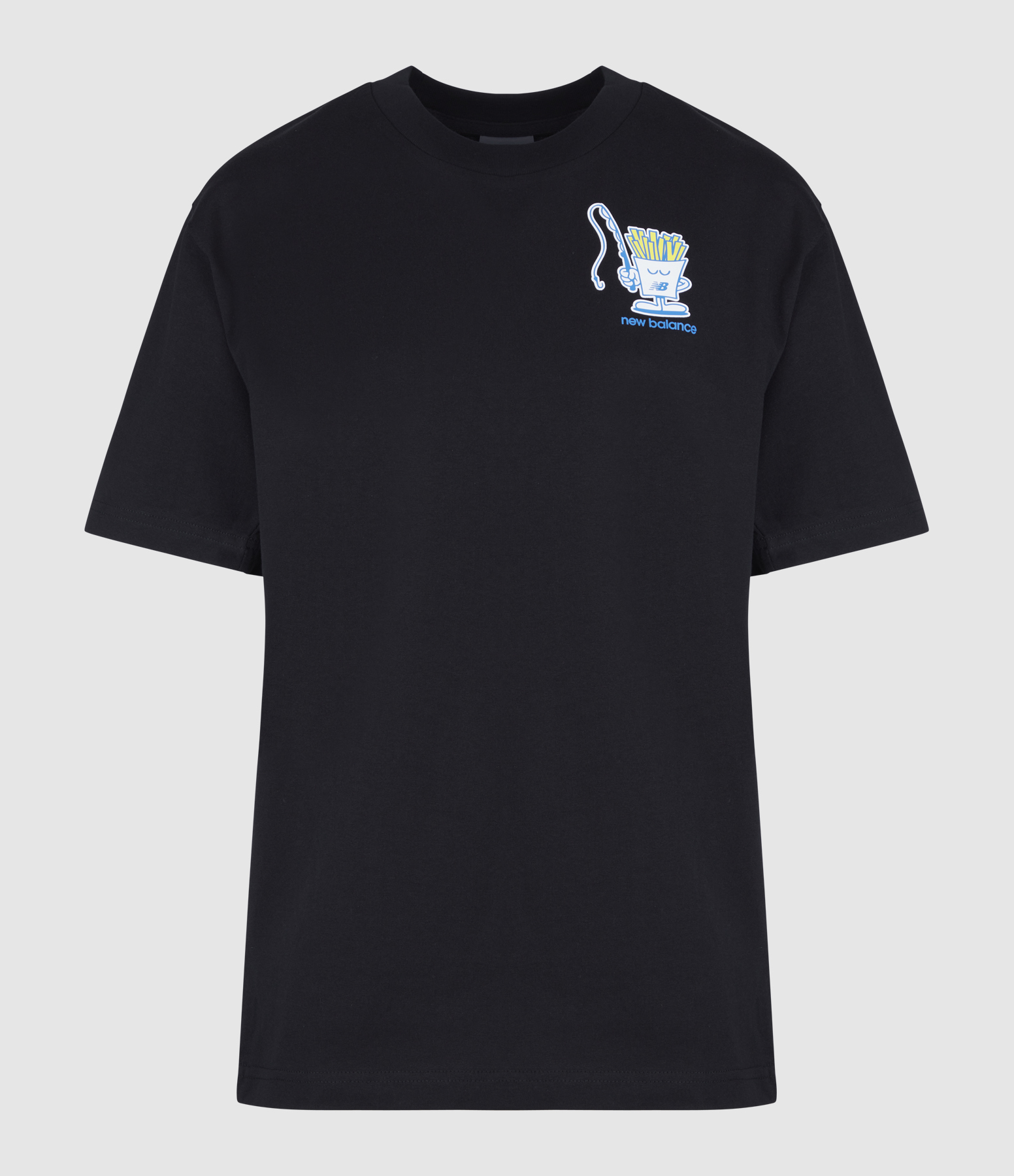 Tee-Shirt Fish And Chips Black