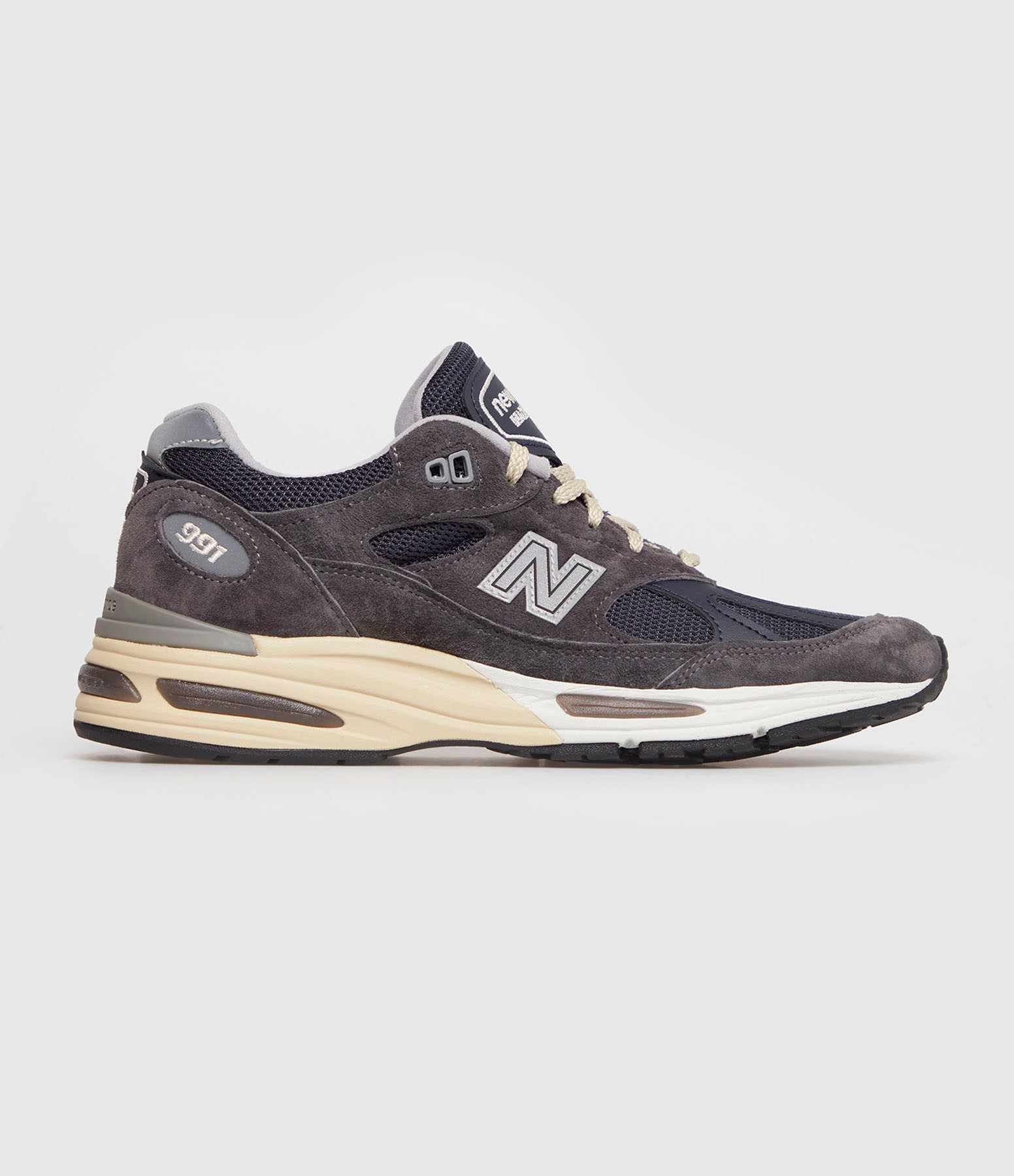 Baskets 991 Suede Dark Gull Gray