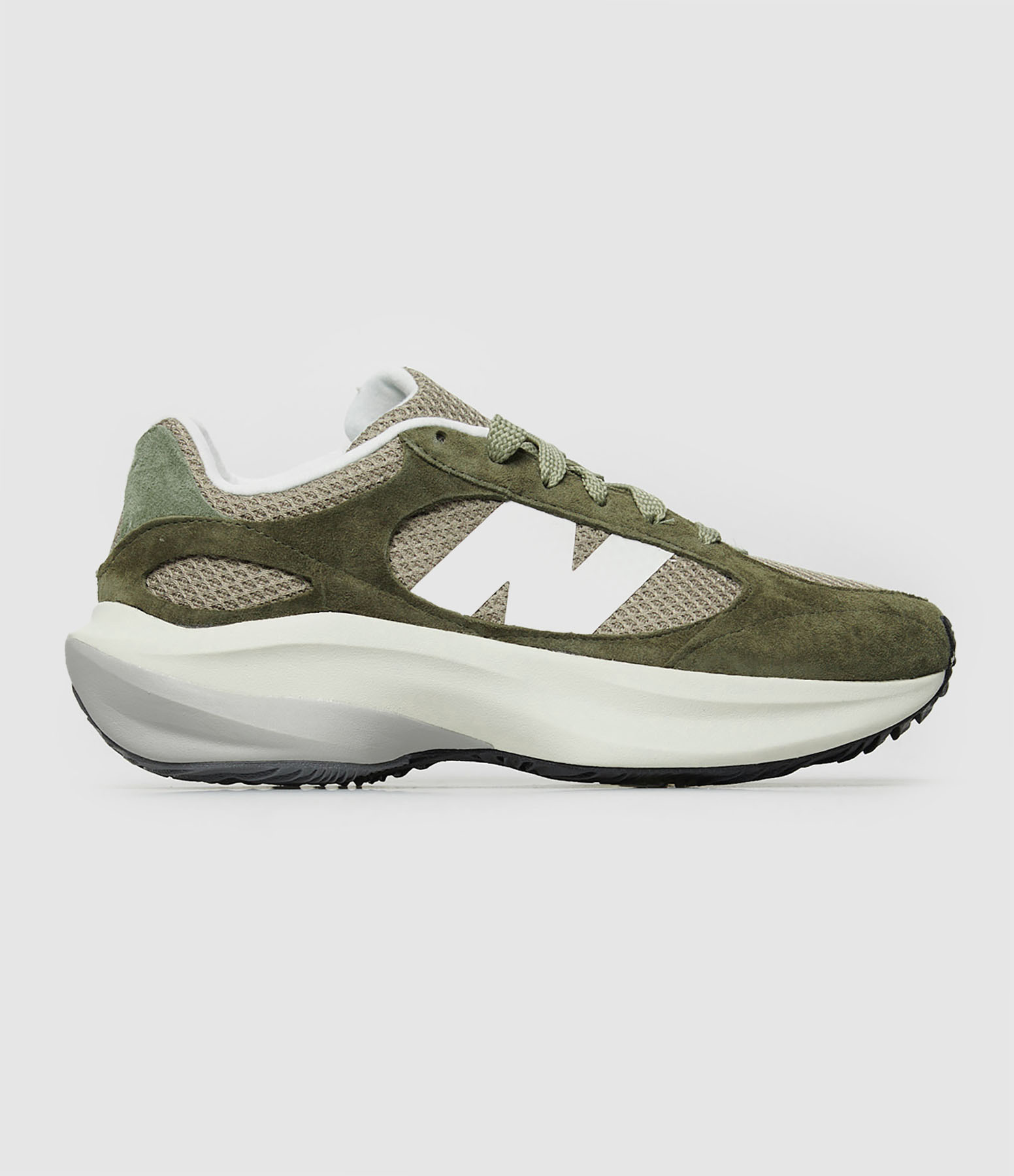 Baskets Suede Dark Moss