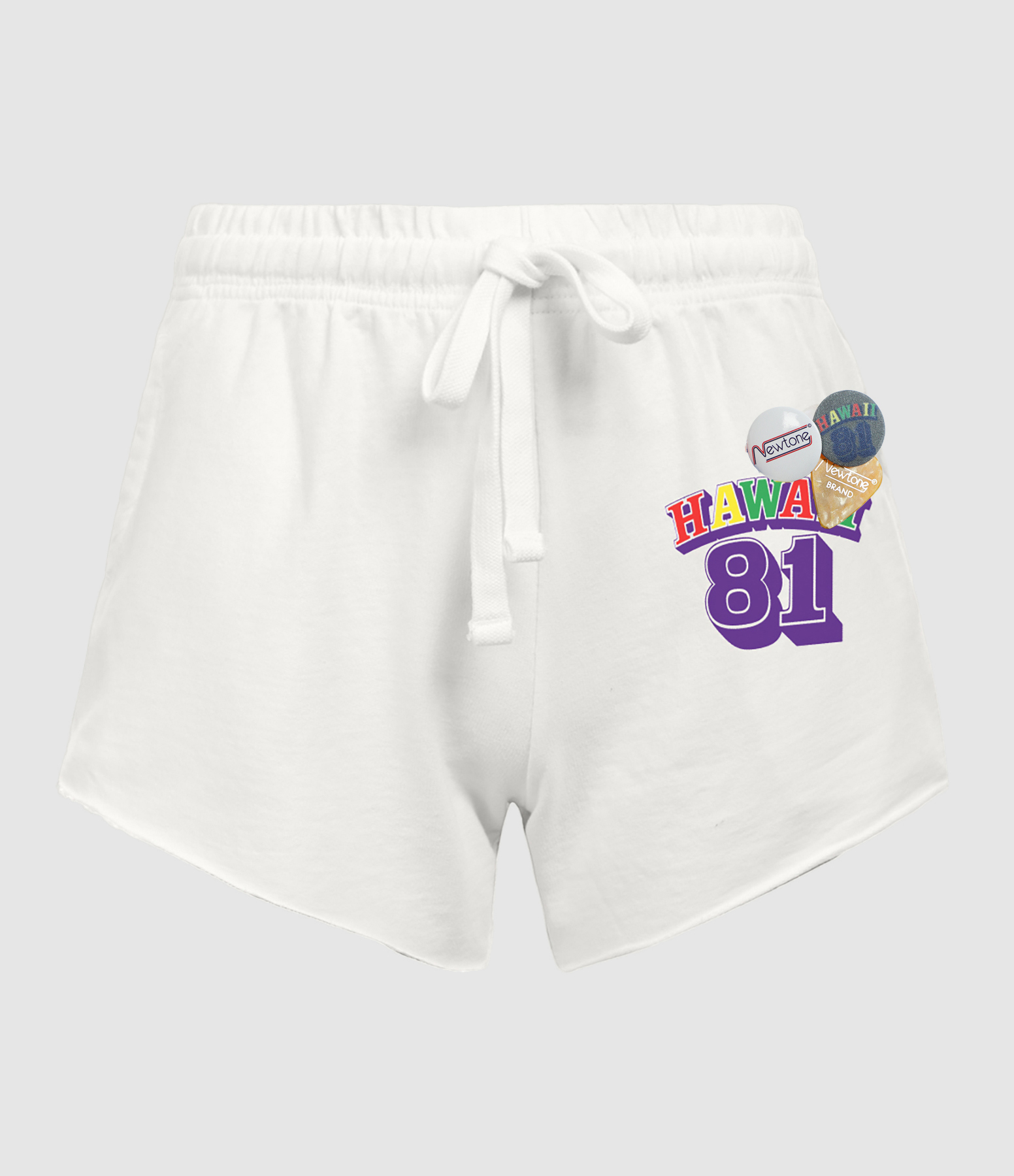 Short Shorter Eighty One Coton Blanc