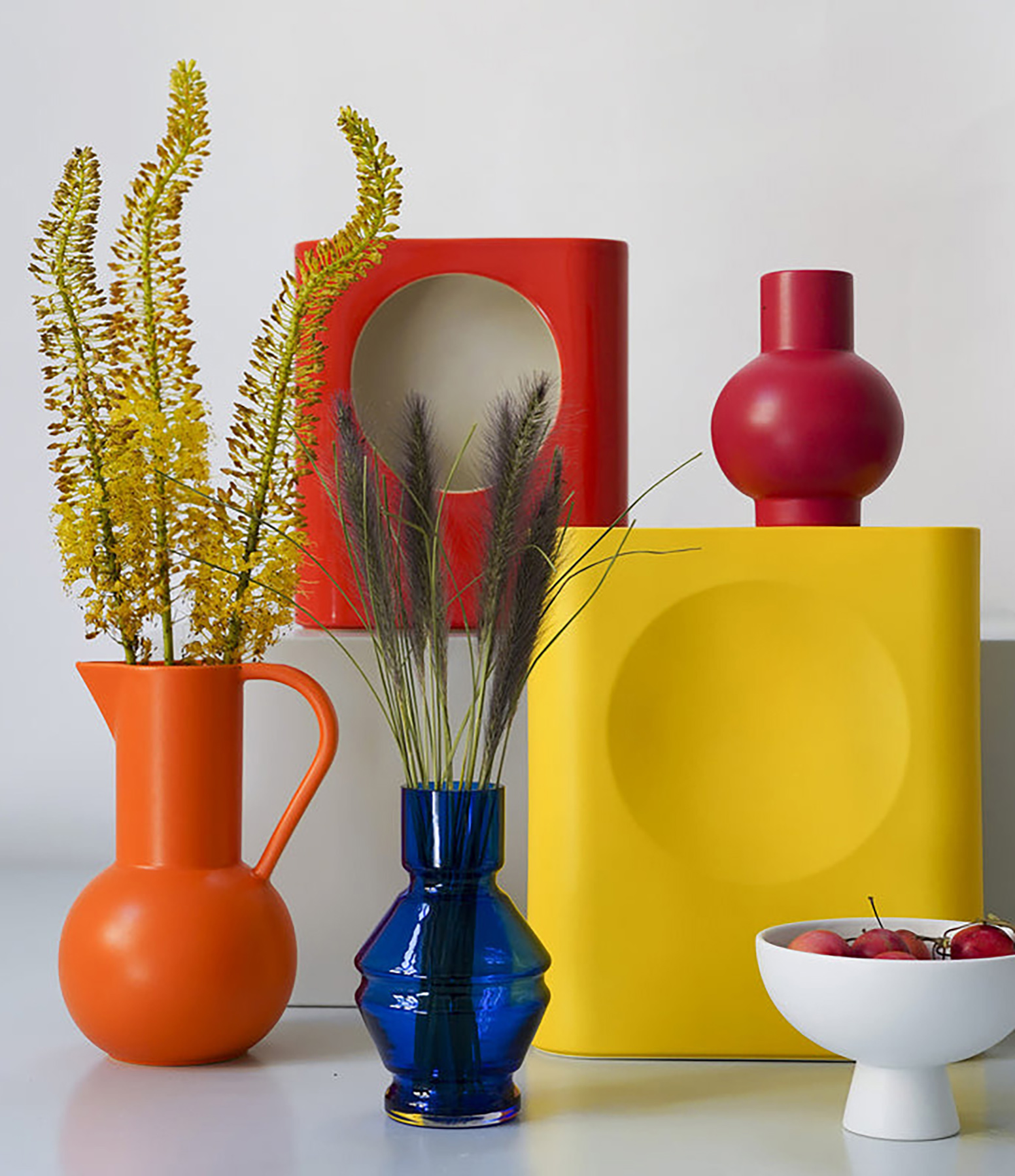 Petit Vase Strøm Faïence Salsa
