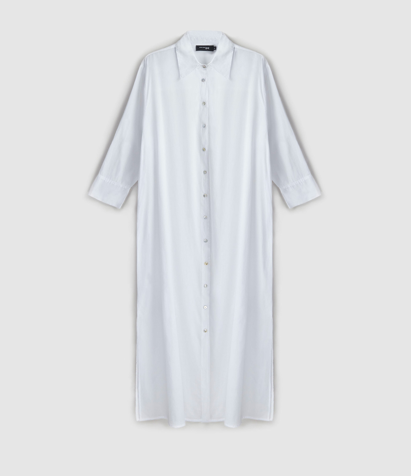Robe Chemise Nina Voile Coton Blanc