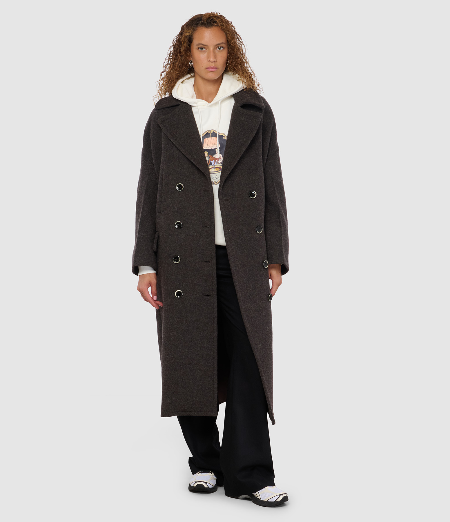 Manteau Alara Double Breasted Moro