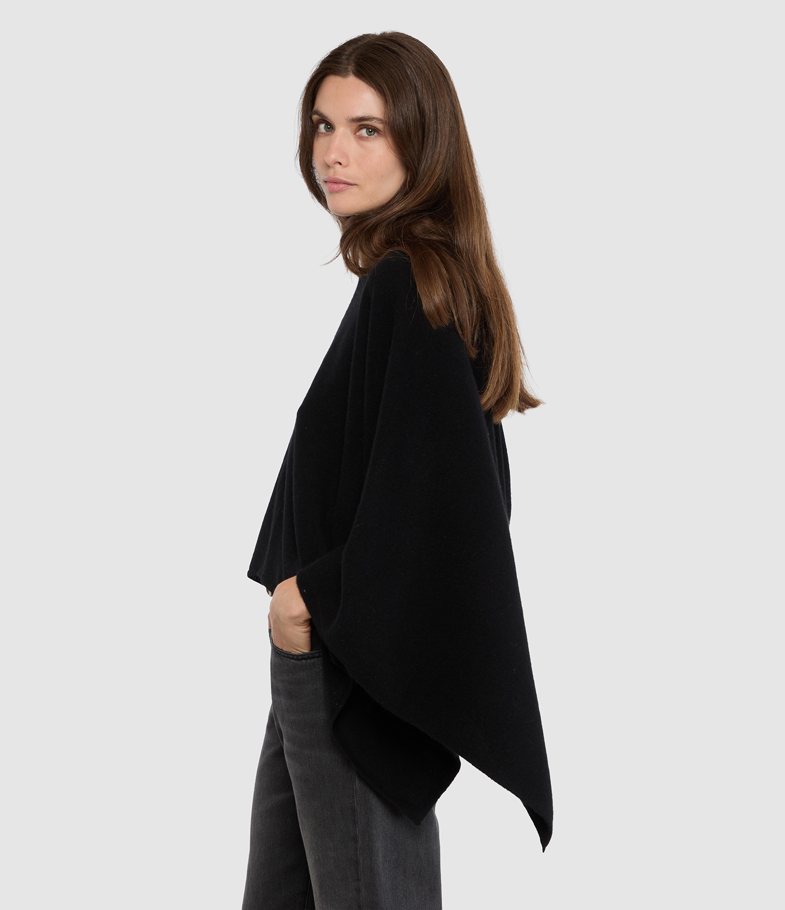 Poncho Pamina Noir