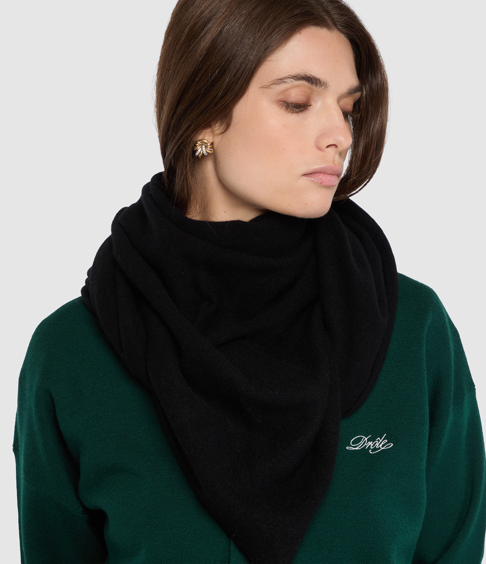 Echarpe Eleonore Noir