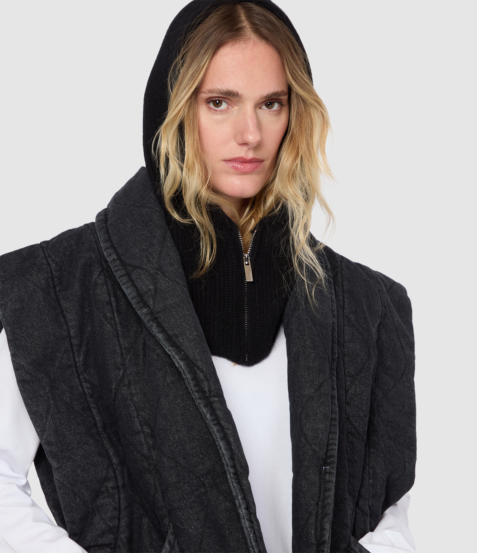 Cagoule Zippe Gustave Noir