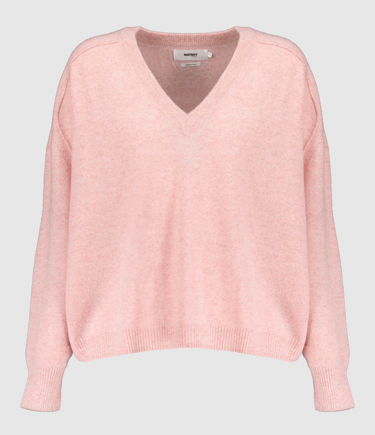 Pull Lucien Col V Cachemire Blossom